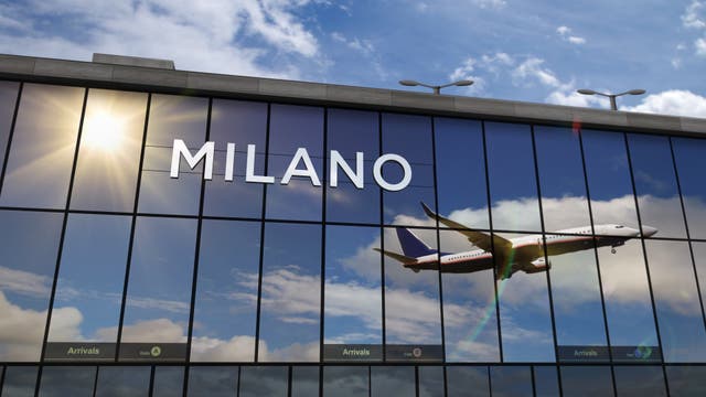 <p>Milan’s airports are one of the main hubs of travel for the aviation industry</p>