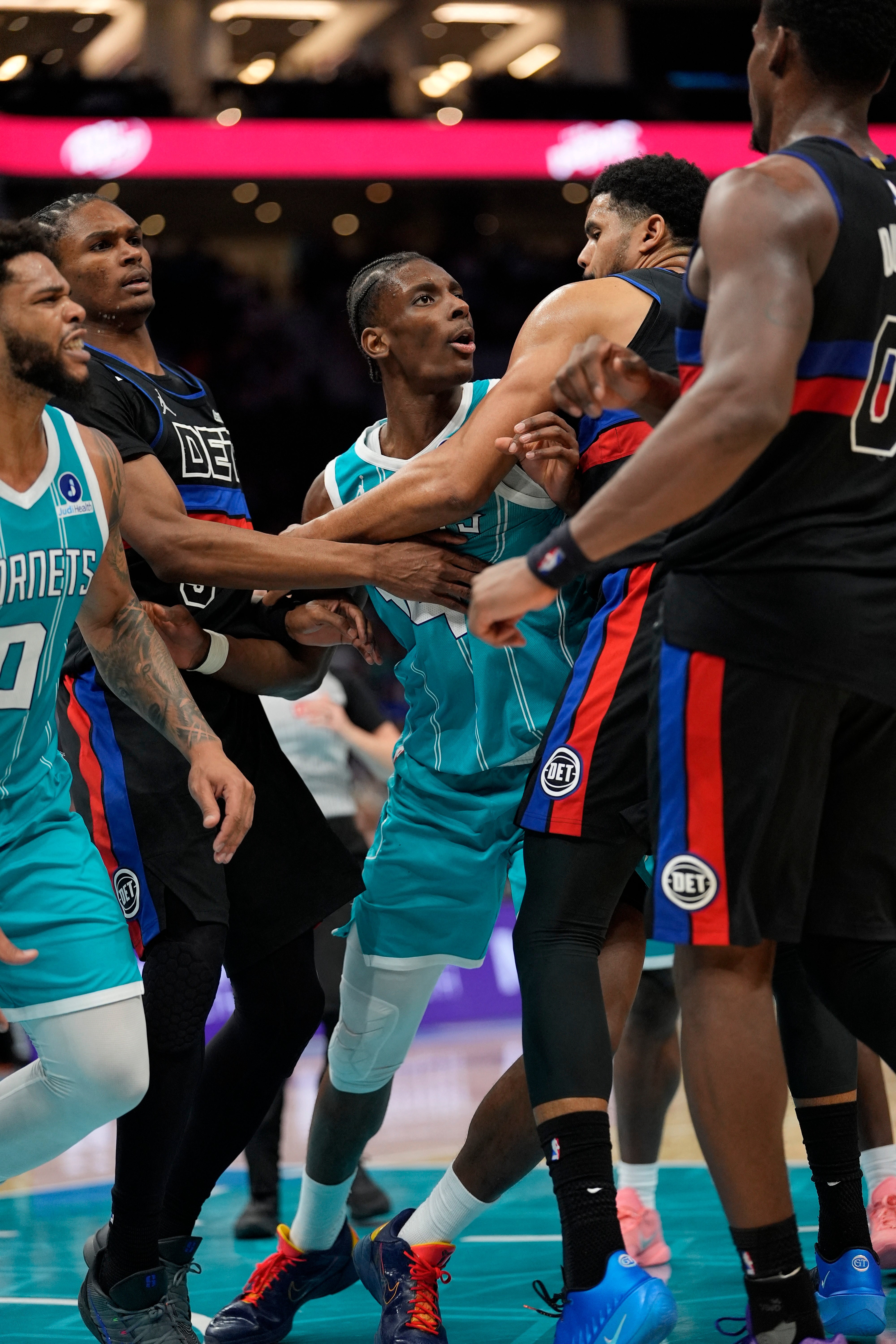 Detroit Pistons center Isaiah Stewart hit with seven-game suspension after mass brawl