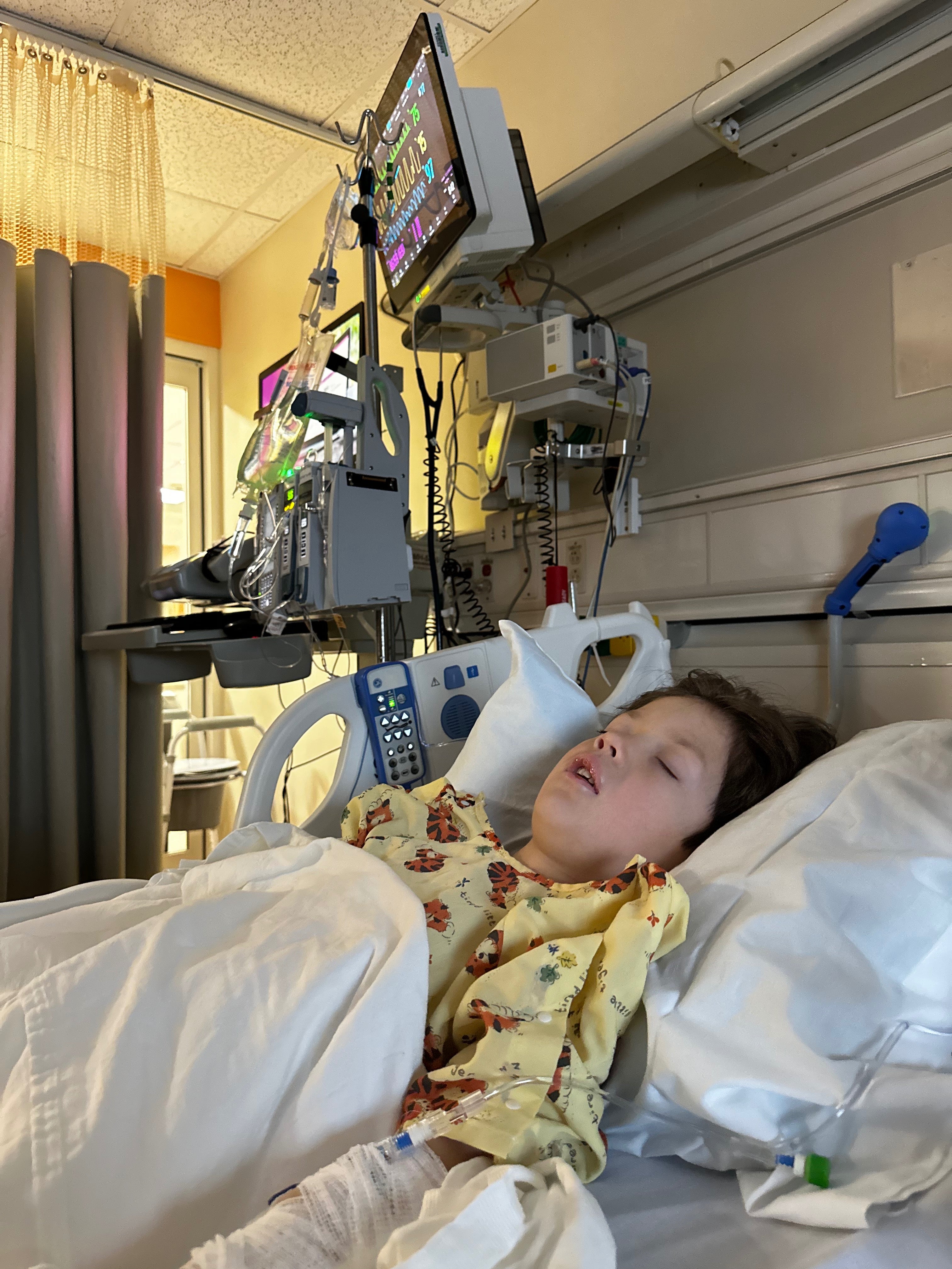 Doctors were initially bleak about Ethan’s prognosis, his parents said, but there is some hope on the horizon