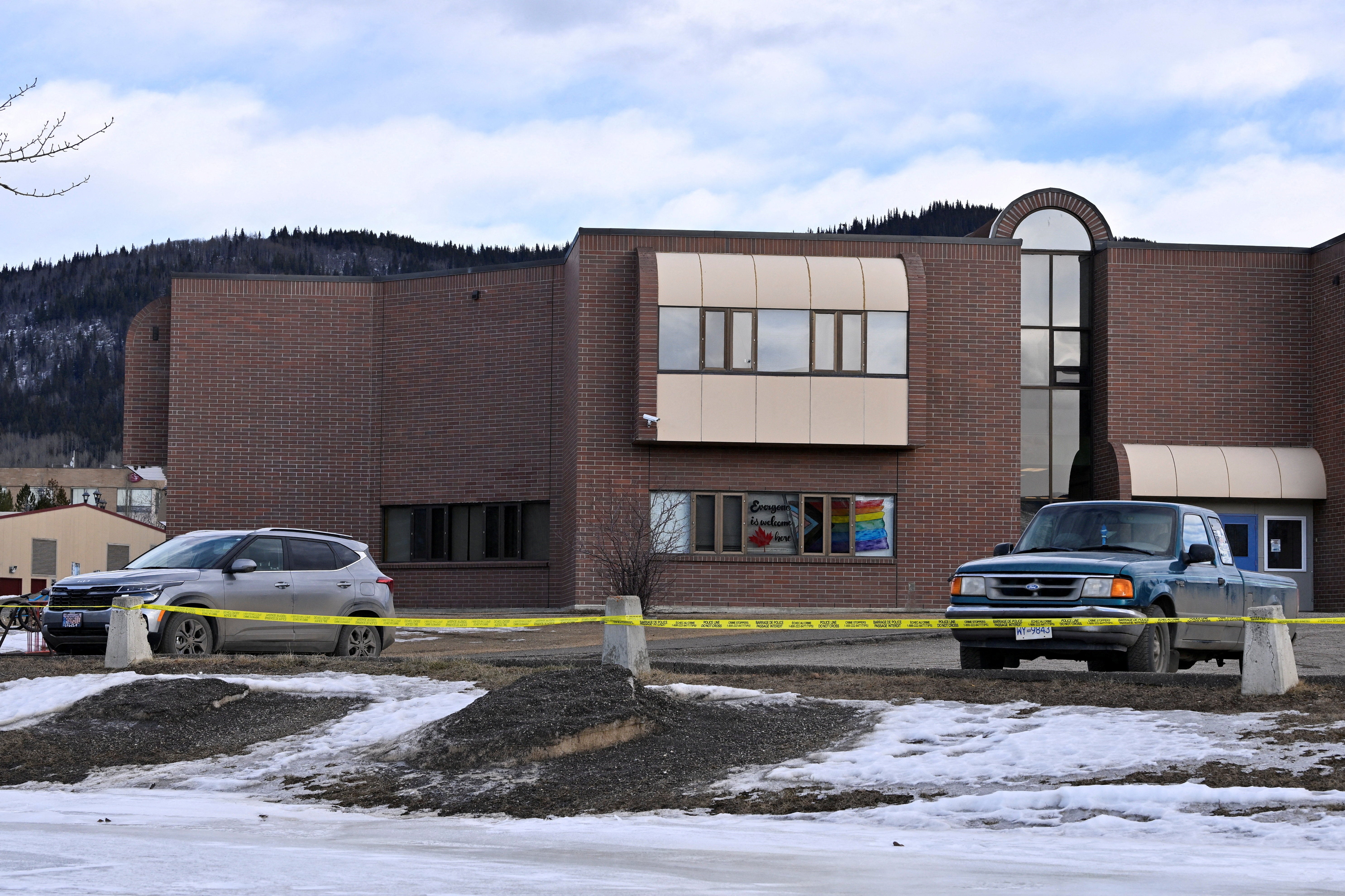 The suspected shooter did not attend Tumbler Ridge Secondary School, authorities said