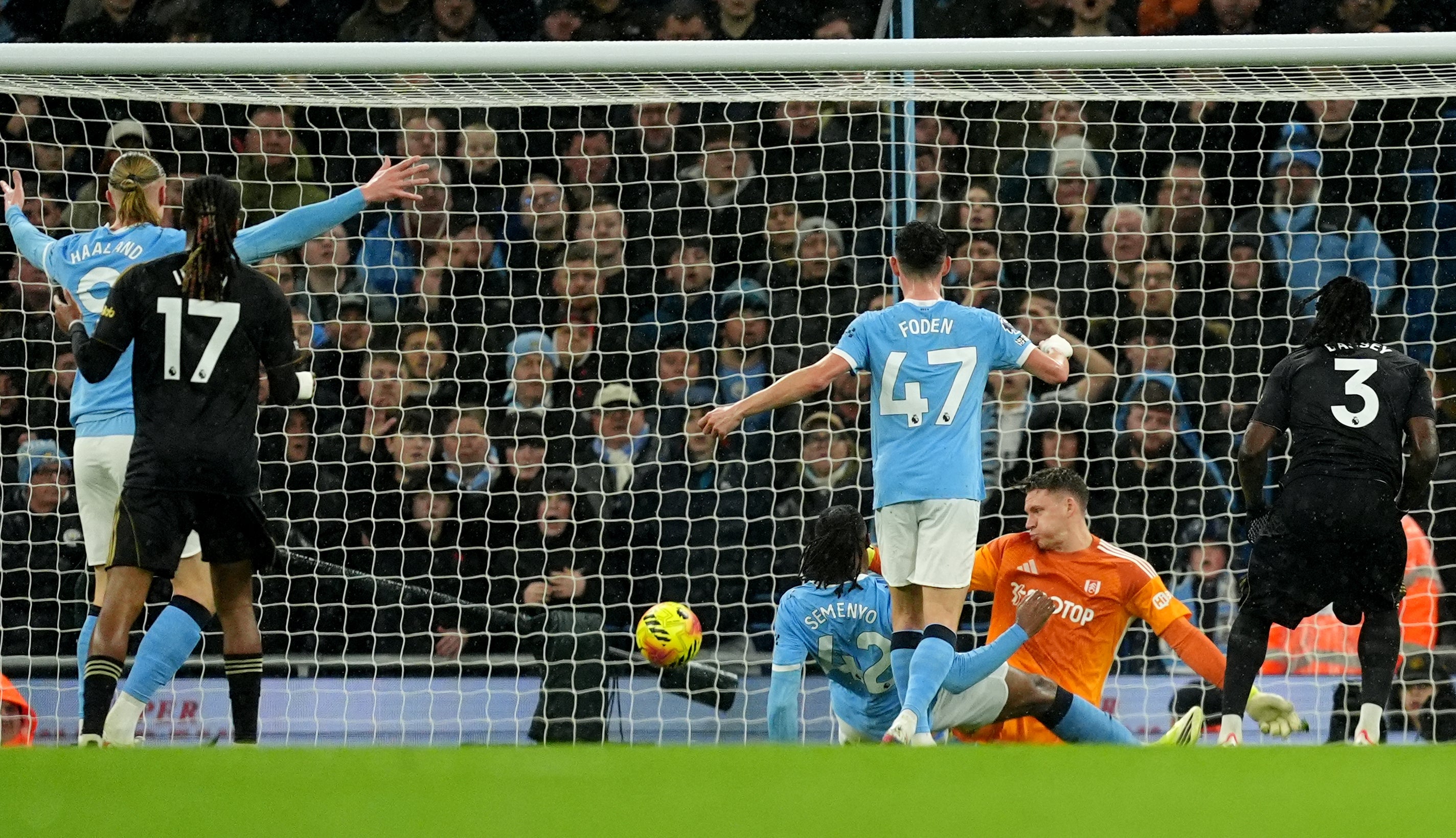 Antoine Semenyo opened the scoring for City