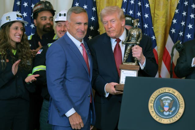 <p>Donald Trump has added another shiny award to his cabinet of trophies that have just been invented, after being named ‘Undisputed Champion of Beautiful Clean Coal’</p>