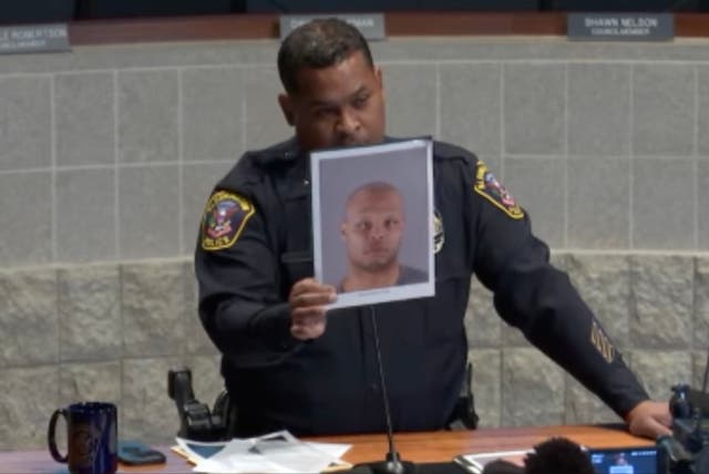 <p>Police say ICE backgrounder Brashad Johnson, a 36-year-old from Maple Grove, Minnesota, was arrested in a prostitution sting</p>