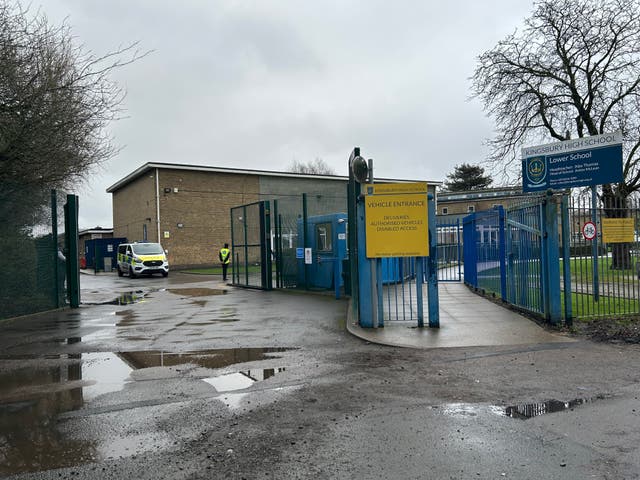 <p>A 13-year-old boy has been arrested on suspicion of attempted murder after the incident</p>