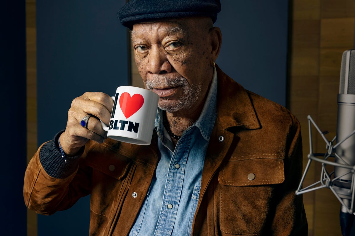 Morgan Freeman experiences a slice of the UK as star of new Warburtons advert Morgan Freeman experiences a slice of the UK as star of new Warburtons advert