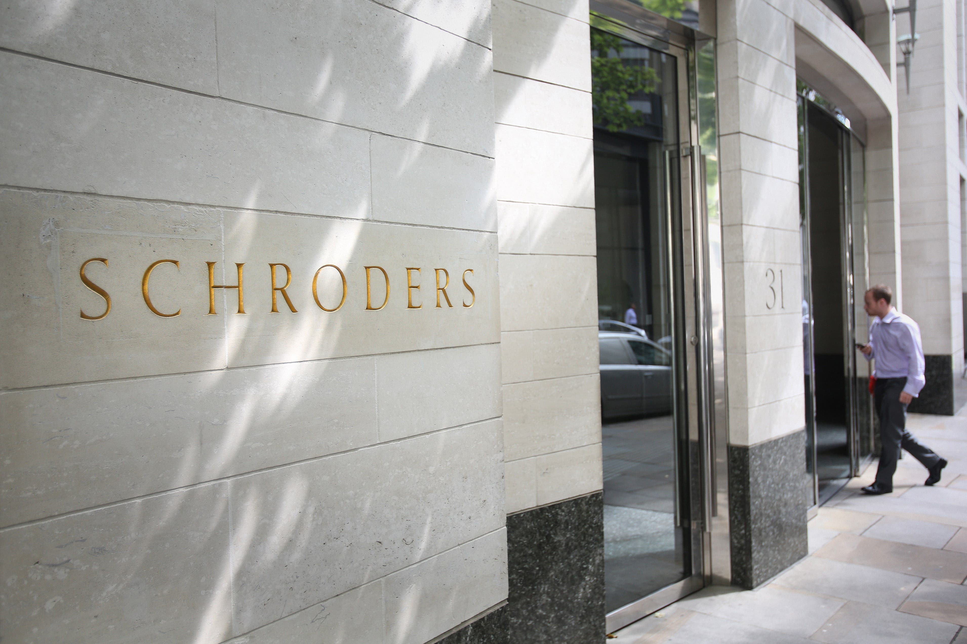 Schroders has agreed to a takeover by US giant Nuveen in a deal worth £9.9 billion (Philip Toscano/PA)