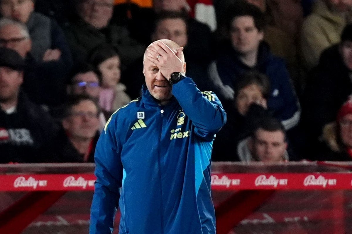 Sean Dyche sacked with Nottingham Forest fearing drop as Vitor Pereira is linked