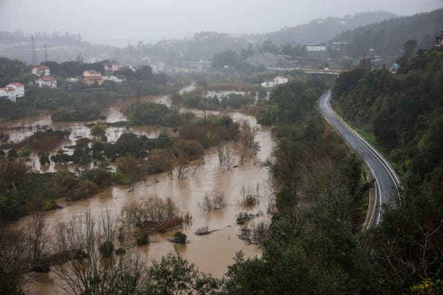 <p>A flooded area in Ceira, Coimbra after recent strong weather </p>