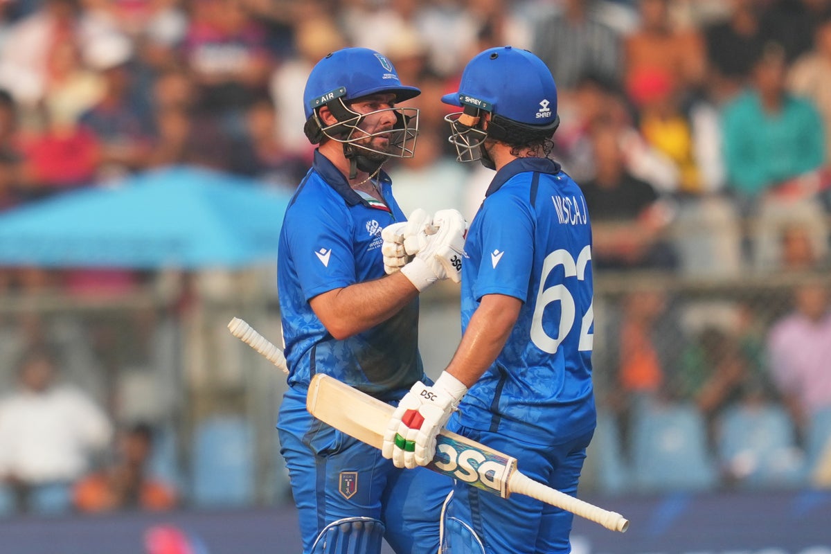 Italy make cricket history at T20 World Cup with victory over Nepal