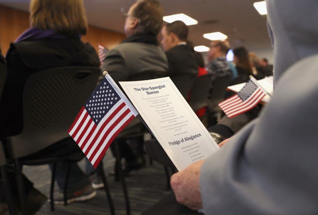 <p>The Trump administration is moving ahead with plans to strip some foreign-born Americans of their citizenship, with a target of 200 cases a month, according to a report</p>