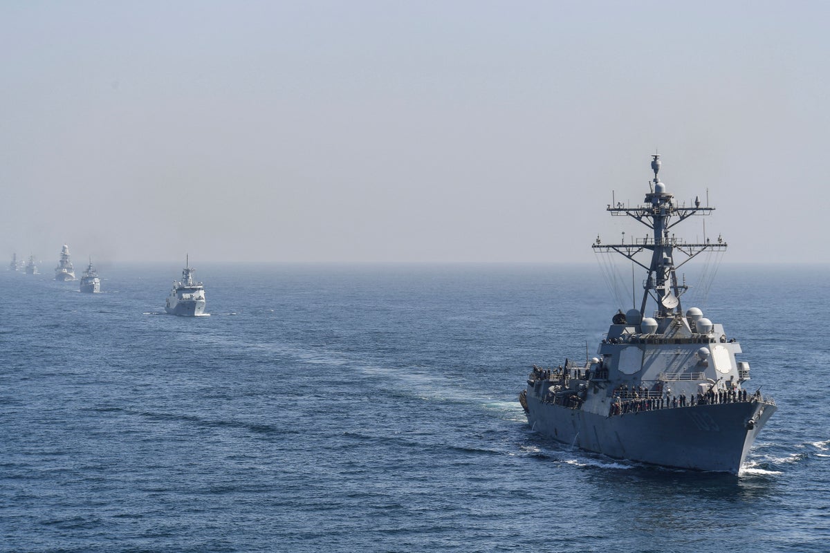 Two US Navy ships collide at sea sparking military probe | The Independent