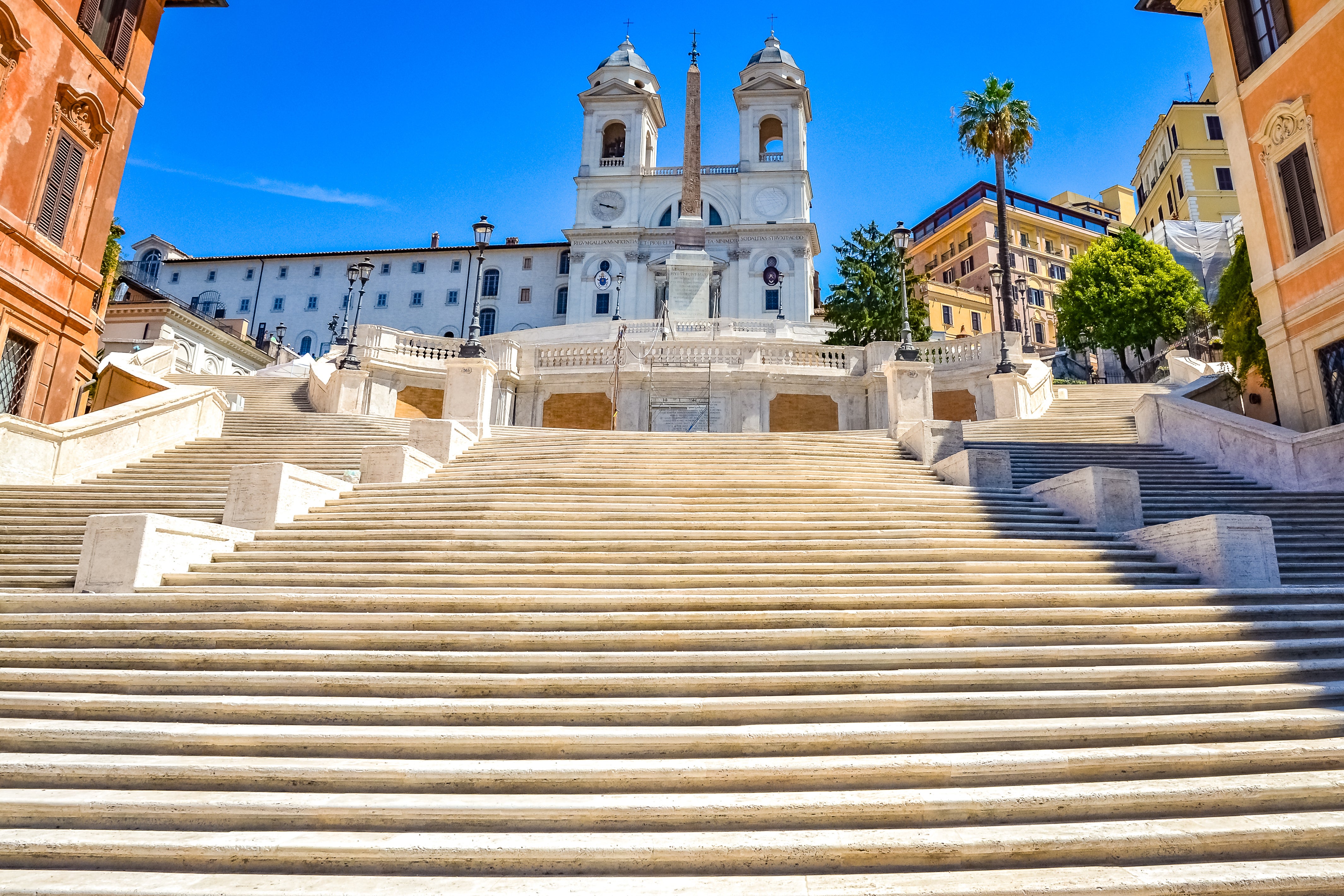 Rome’s Spanish Steps have featured in movies starring Audrey Hepburn and Tom Cruise