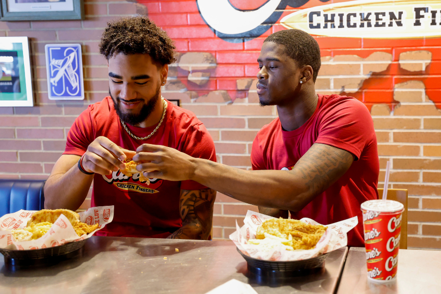 <p>Raising Cane’s is suing its Boston landlord, claiming eviction threats over chicken smells aim to strip its exclusive operating rights</p>