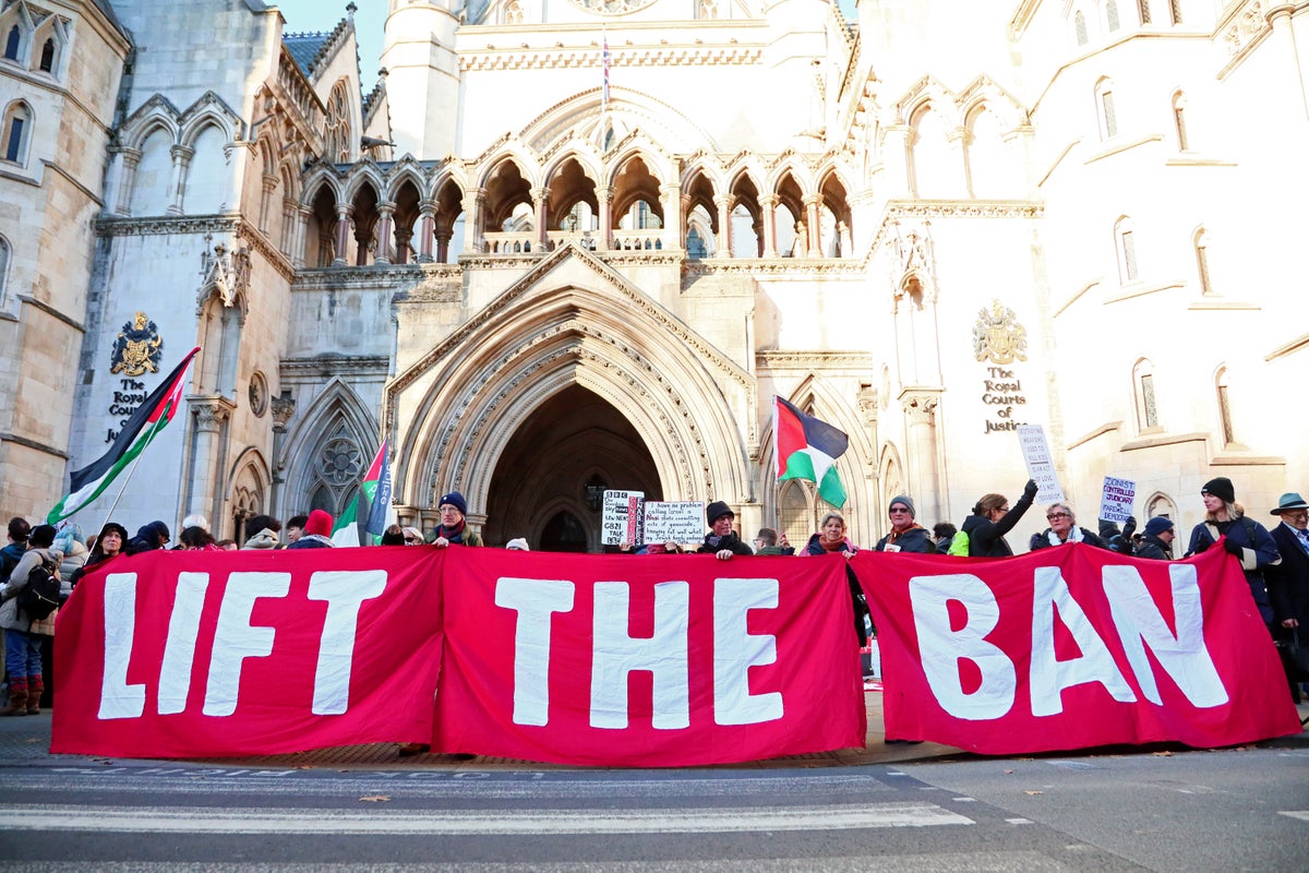Palestine Action latest: High court to decide whether Home Office terror ban was lawful – UK Times Palestine Action latest: High court to decide whether Home Office terror ban was lawful – UK Times
