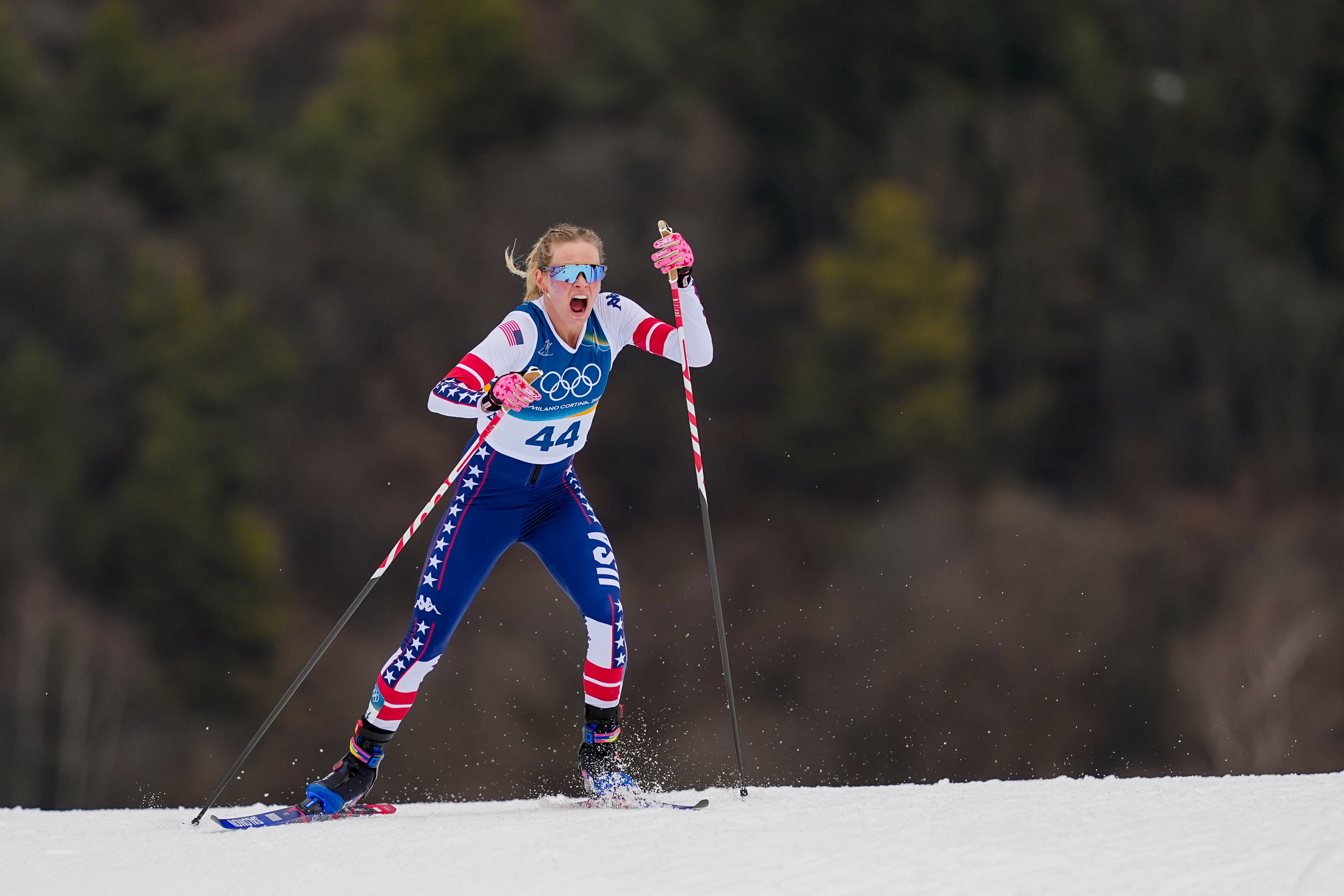 <p>Jessie Diggins is excited to compete over 50km but not all of her competitors feel the same way</p>