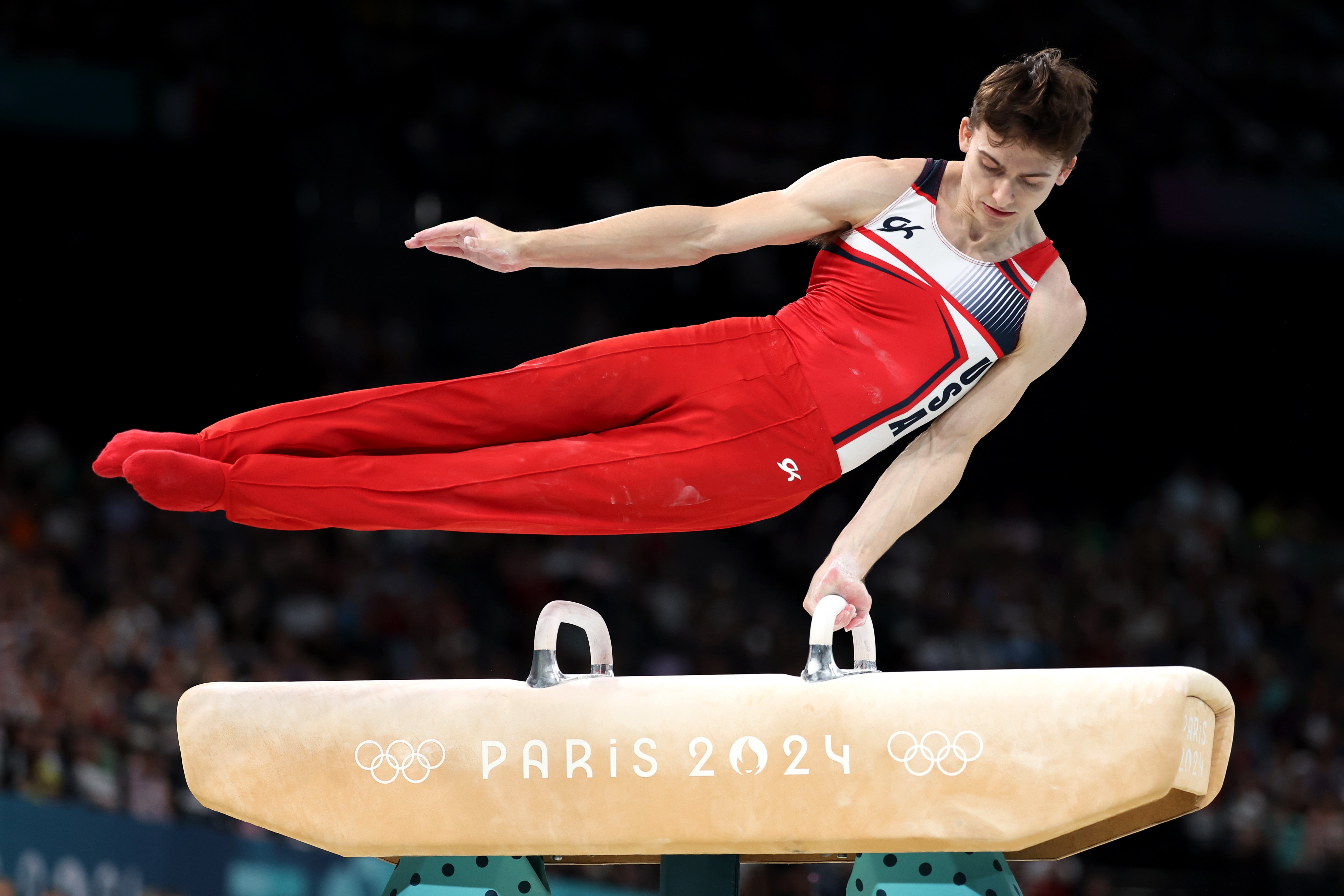 Stephen Nedoroscik shot to fame with his bronze medal-clinching pommel horse routine at the 2024 Paris Olympics