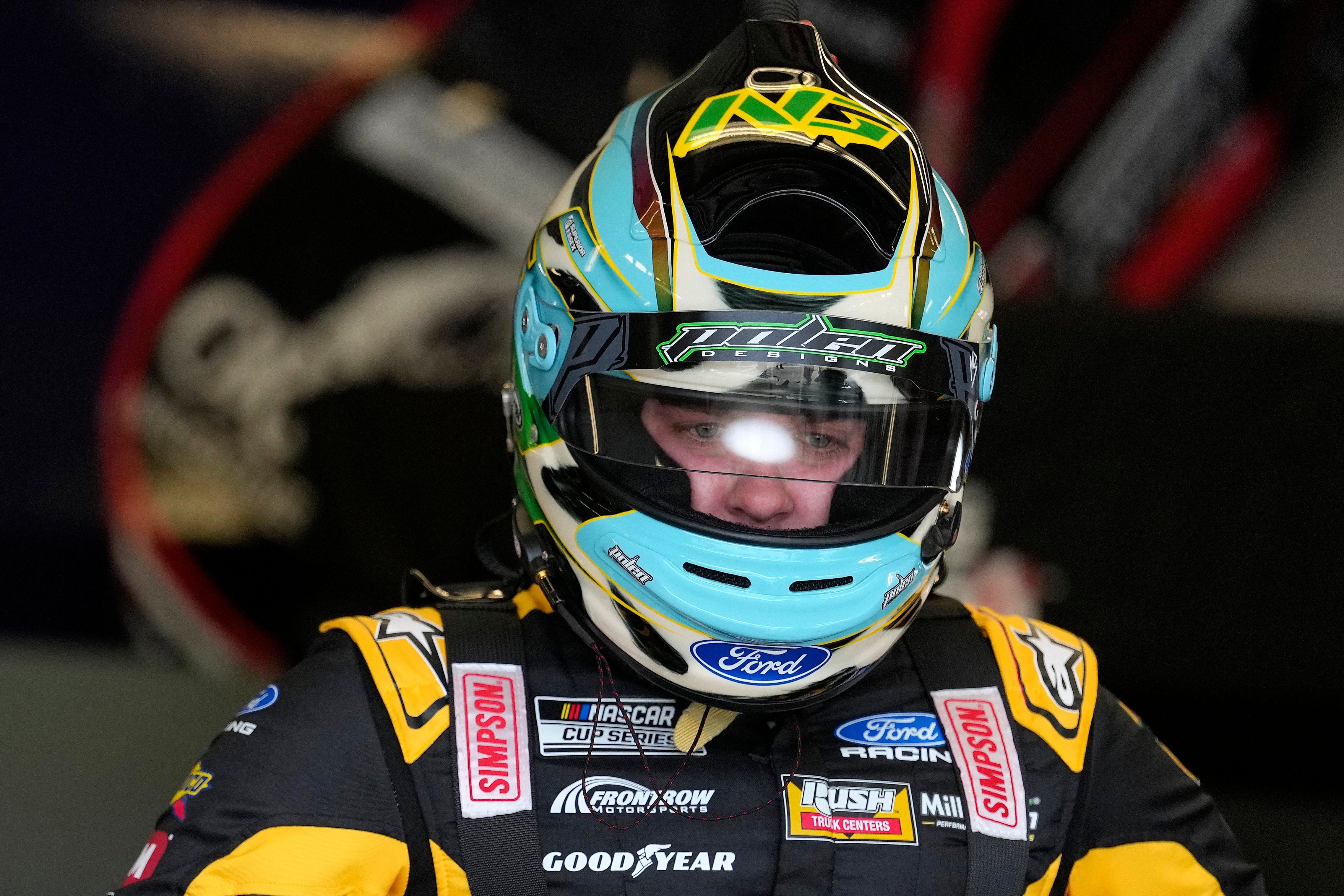 <p>Gragson was the first driver busted during Daytona 500 qualifying for violating the new rule</p>