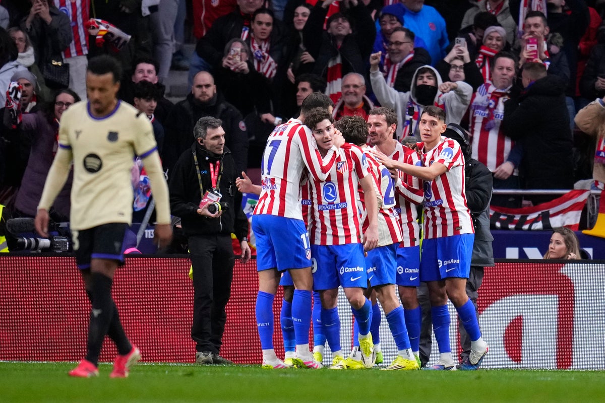 The first-half blitz that saw Atletico Madrid blow Barcelona away