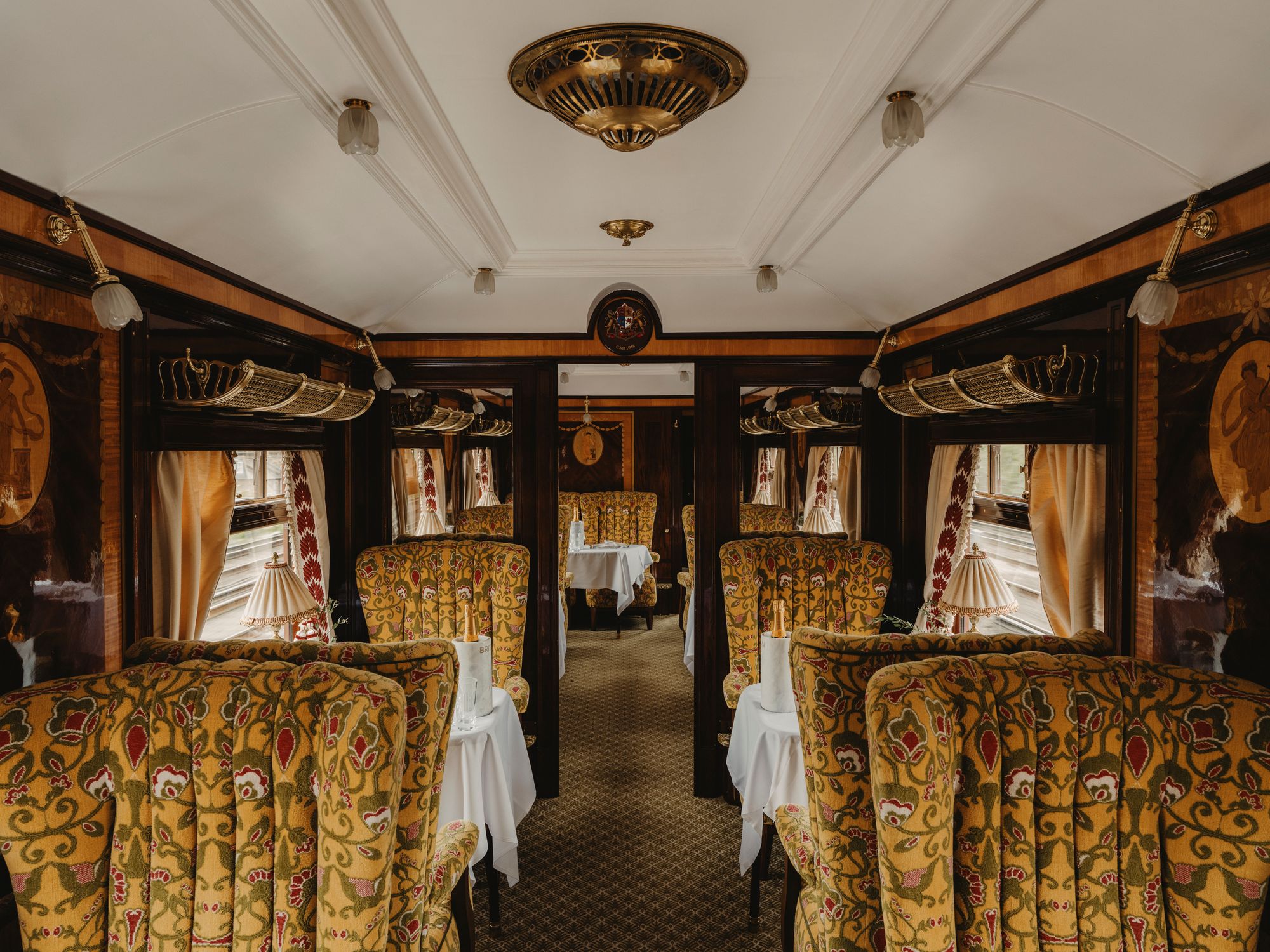 The Ibis carriage on the British Pullman