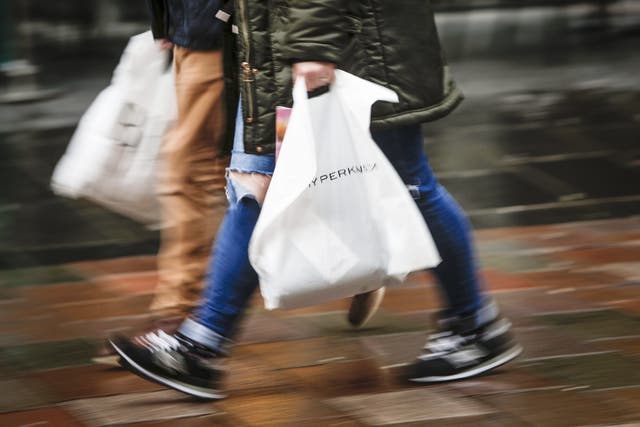 Economists have hailed a ‘bright start to 2026’ for retailers (Danny Lawson/PA)
