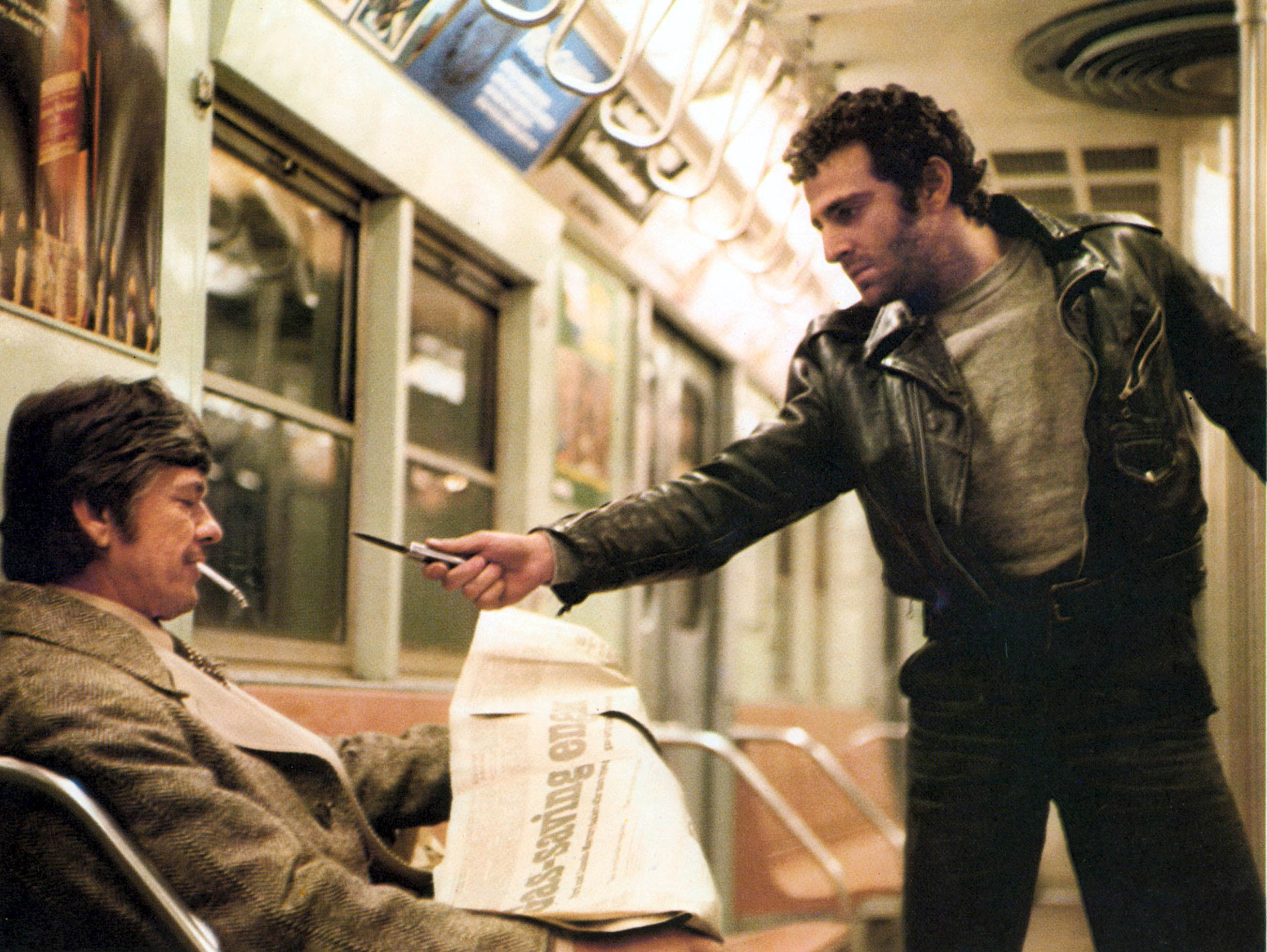 Charles Bronson and John Herzfeld in ‘Death Wish’ (1974)