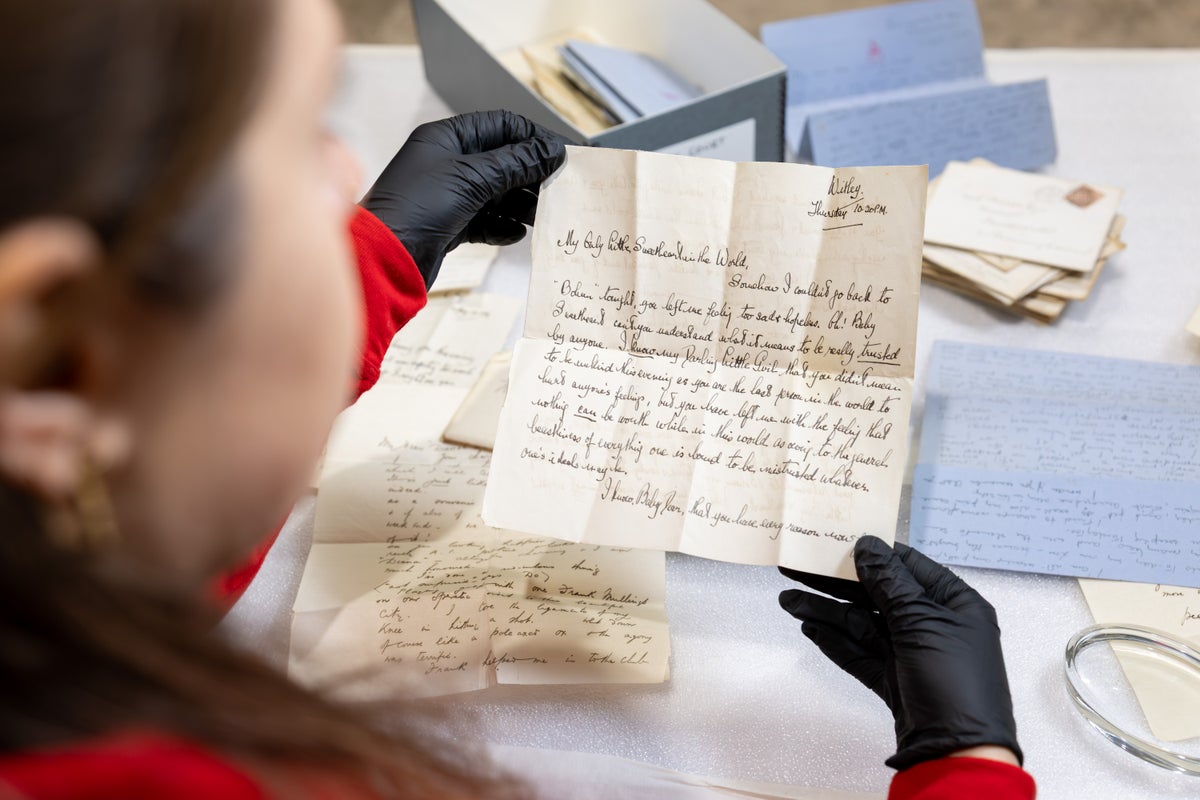 Century-old love letters found at stately home reveal tale of forbidden romance