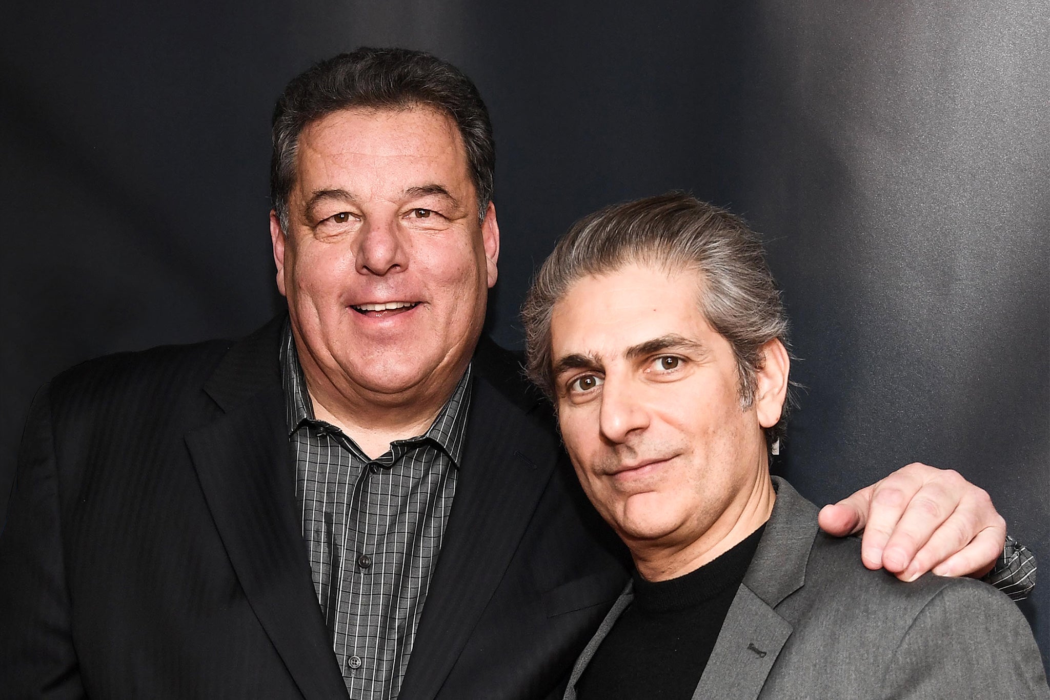 <p>Co-hosts of ‘Talking Sopranos’ Steve Schirripa and Michael Imperioli are taking their hit podcast this side of the Atlantic this month</p>
