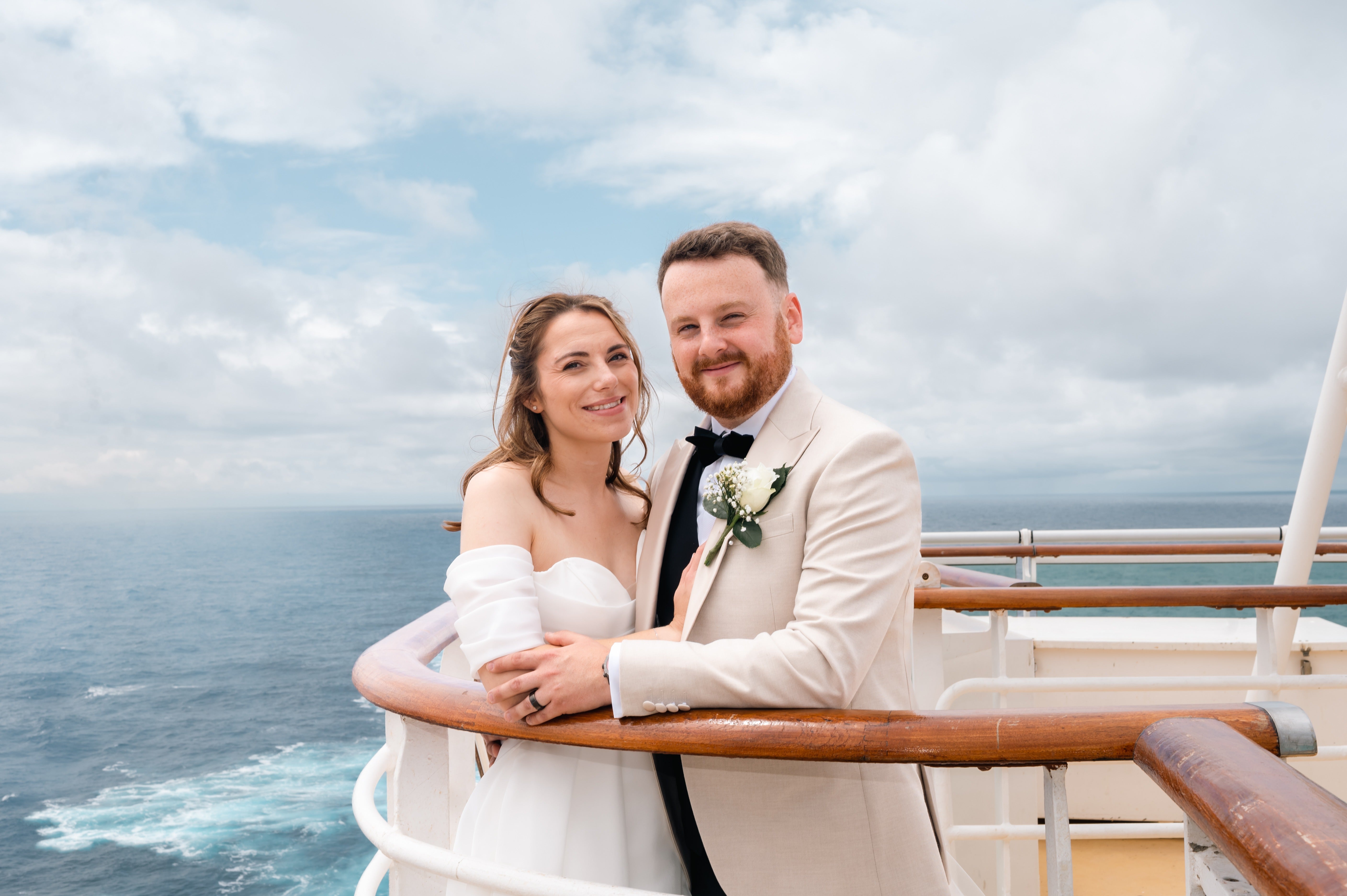 ‘Everyone was clapping, I felt like a movie star’: What it’s like to get married on a cruise ship