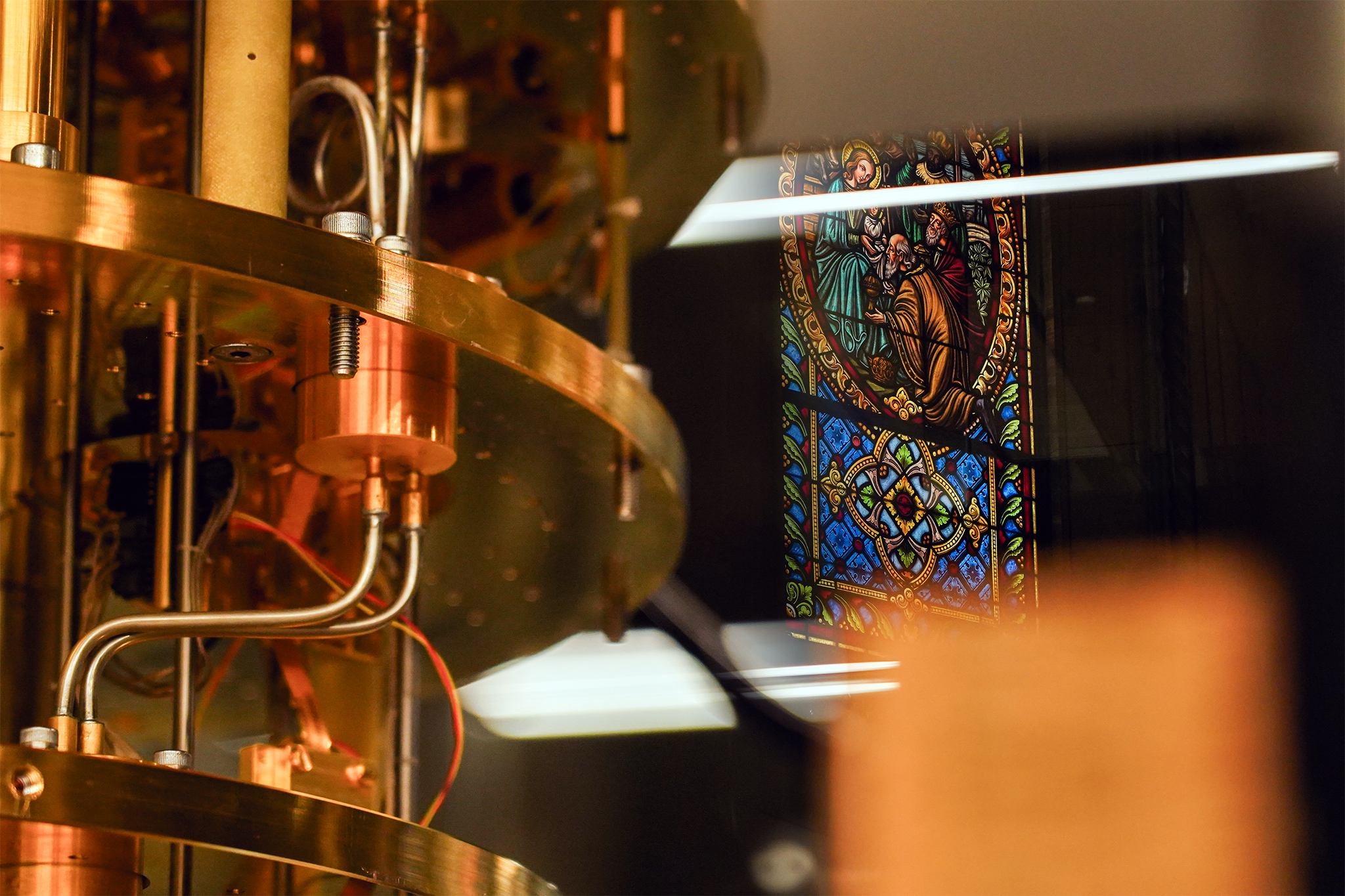 Quantum computers in the Torre Girona Chapel, Barcelona