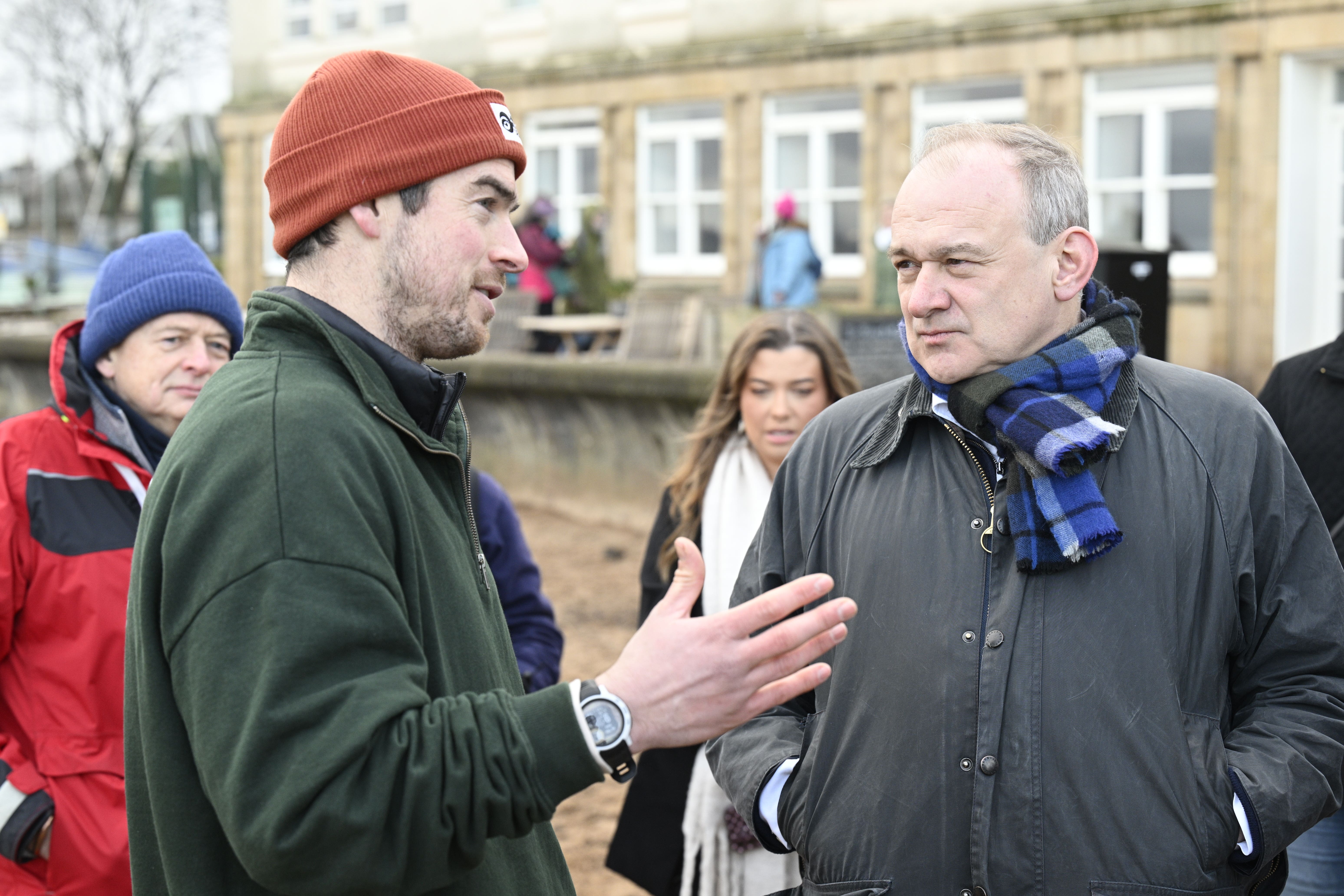 Sir Ed Davey was speaking during a visit to Edinburgh on Friday (Lesley Martin/PA)