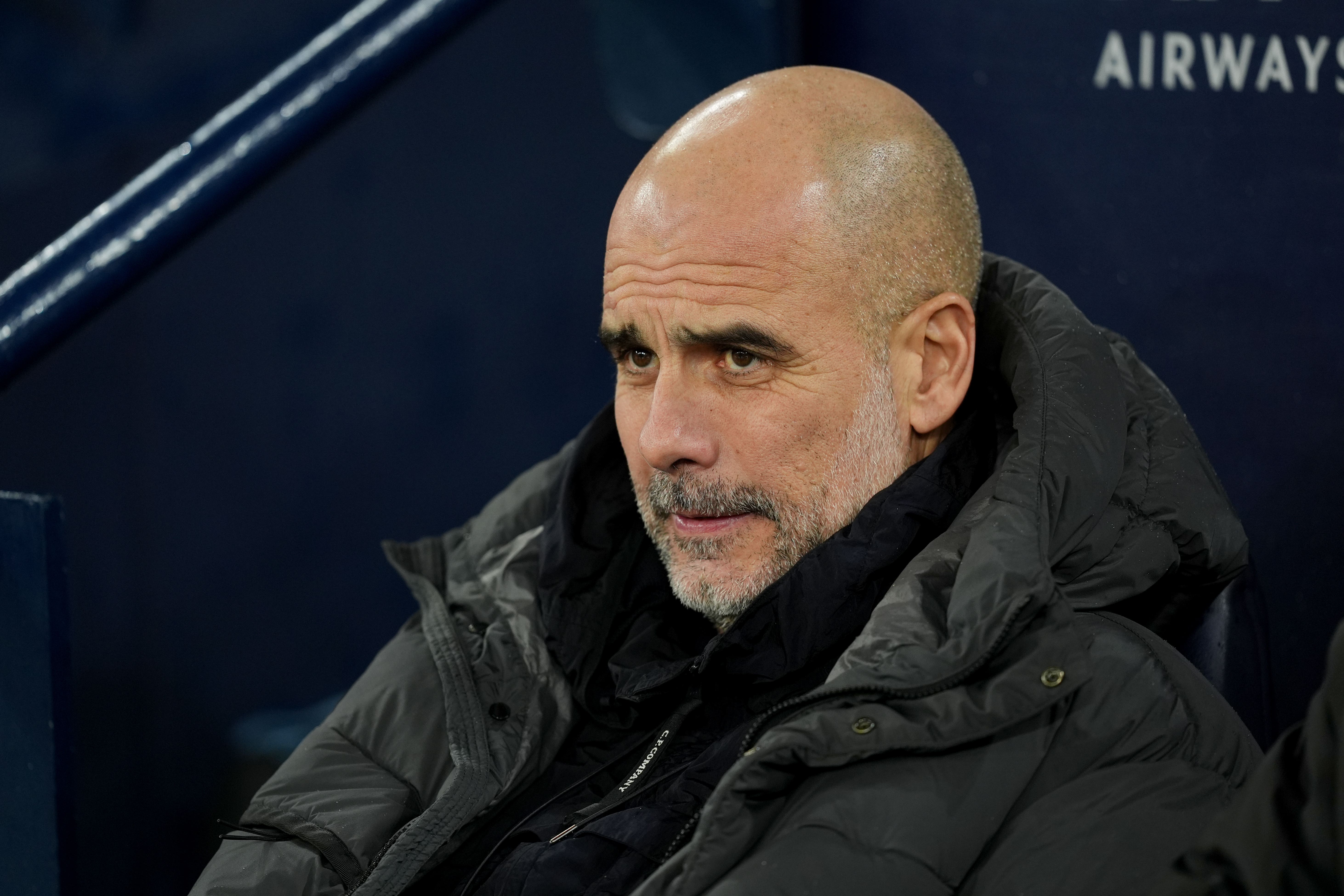 Manchester City manager Pep Guardiola has responded to Sir Jim Ratcliffe’s remarks (Martin Rickett/PA).