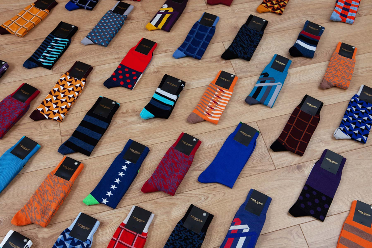 Step into spring with Peper Harow’s luxury socks