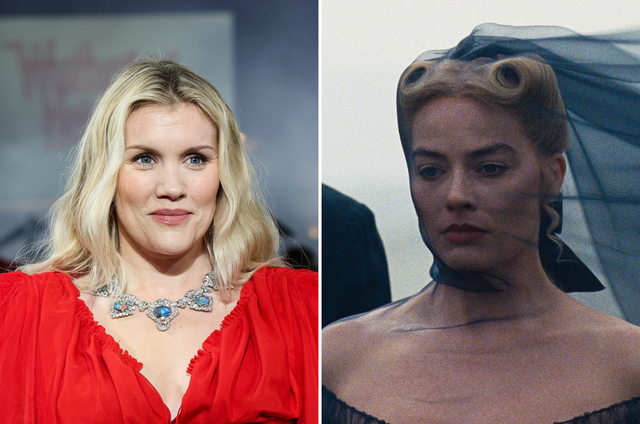 <p>Margot Robbie (right) co-leads director Emerald Fennell's (left) new adaptation of 'Wuthering Heights'</p>