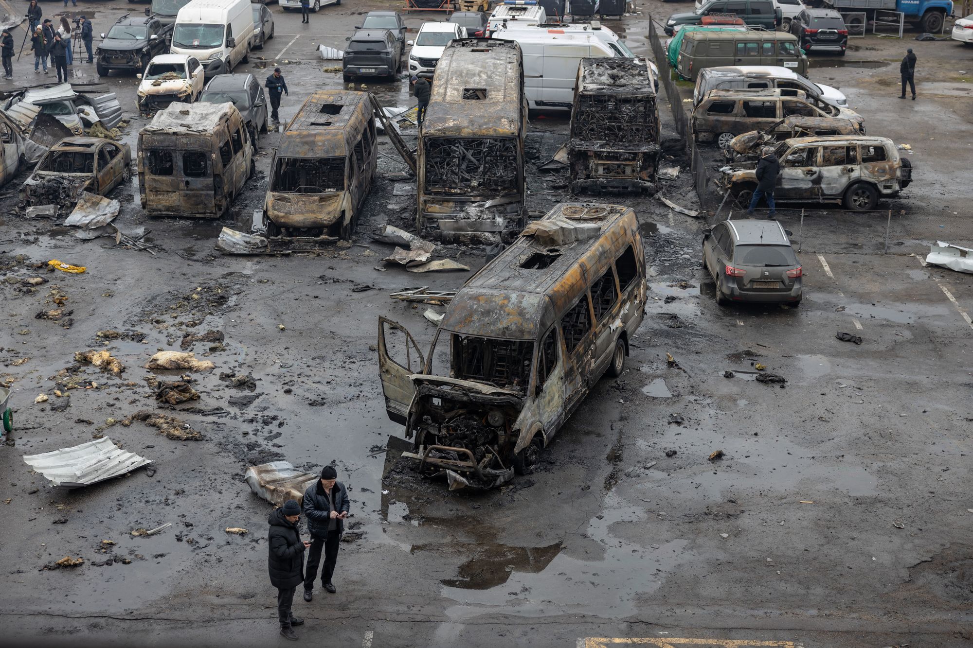 Ukraine-Russia war latest: Moscow condemned over ‘barbaric’ Navalny plot as civilians killed in drone strikes