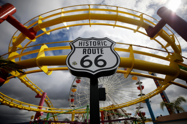 <p>The starting point of famous Route 66 will be relocated from downtown Chicago to the city's famous tourist attraction, Navy Pier, on March 25</p>
