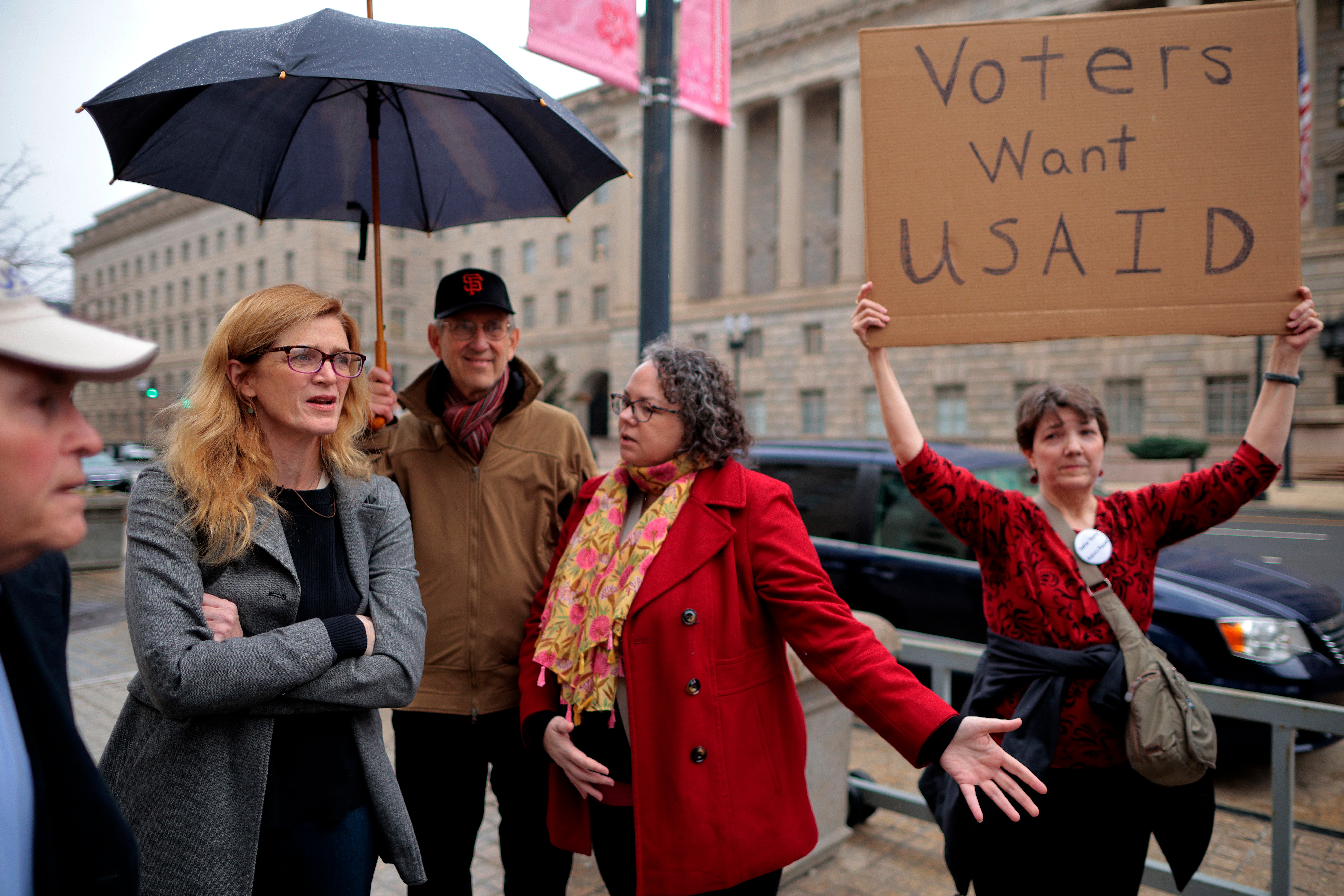 Vought will be protected by the Marshals Service through the end of the year, using what remains of the USAID’s operating expenses
