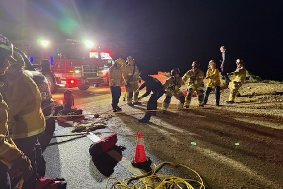 Driver dies after car plummets 500ft from Big Sur cliff on California’s iconic Highway 1