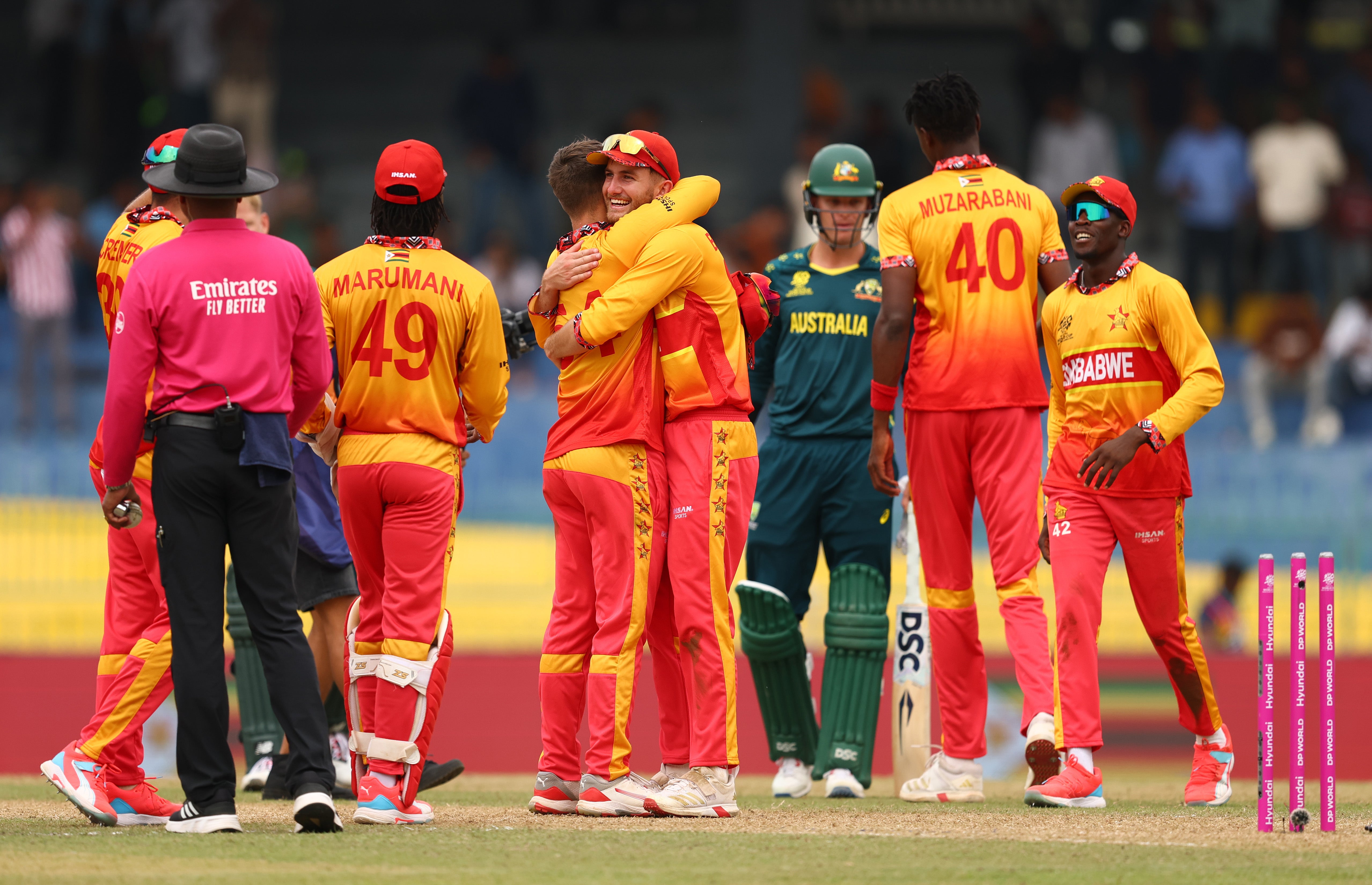 Zimbabwe flew beyond the 100-run mark by the 13th over on their way to a stunning victory