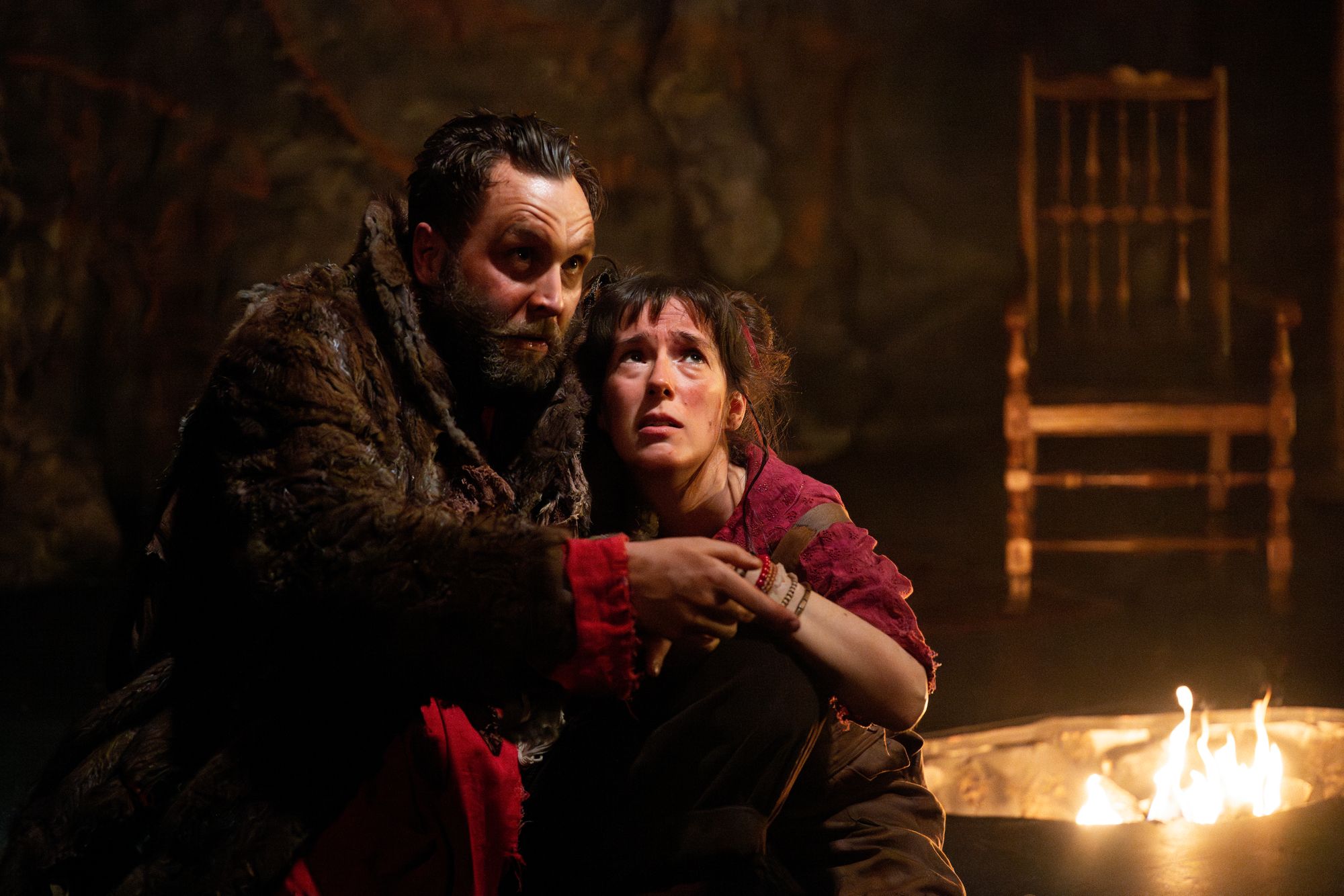 Peter Clements and Annabel Smith in 'The S***heads'