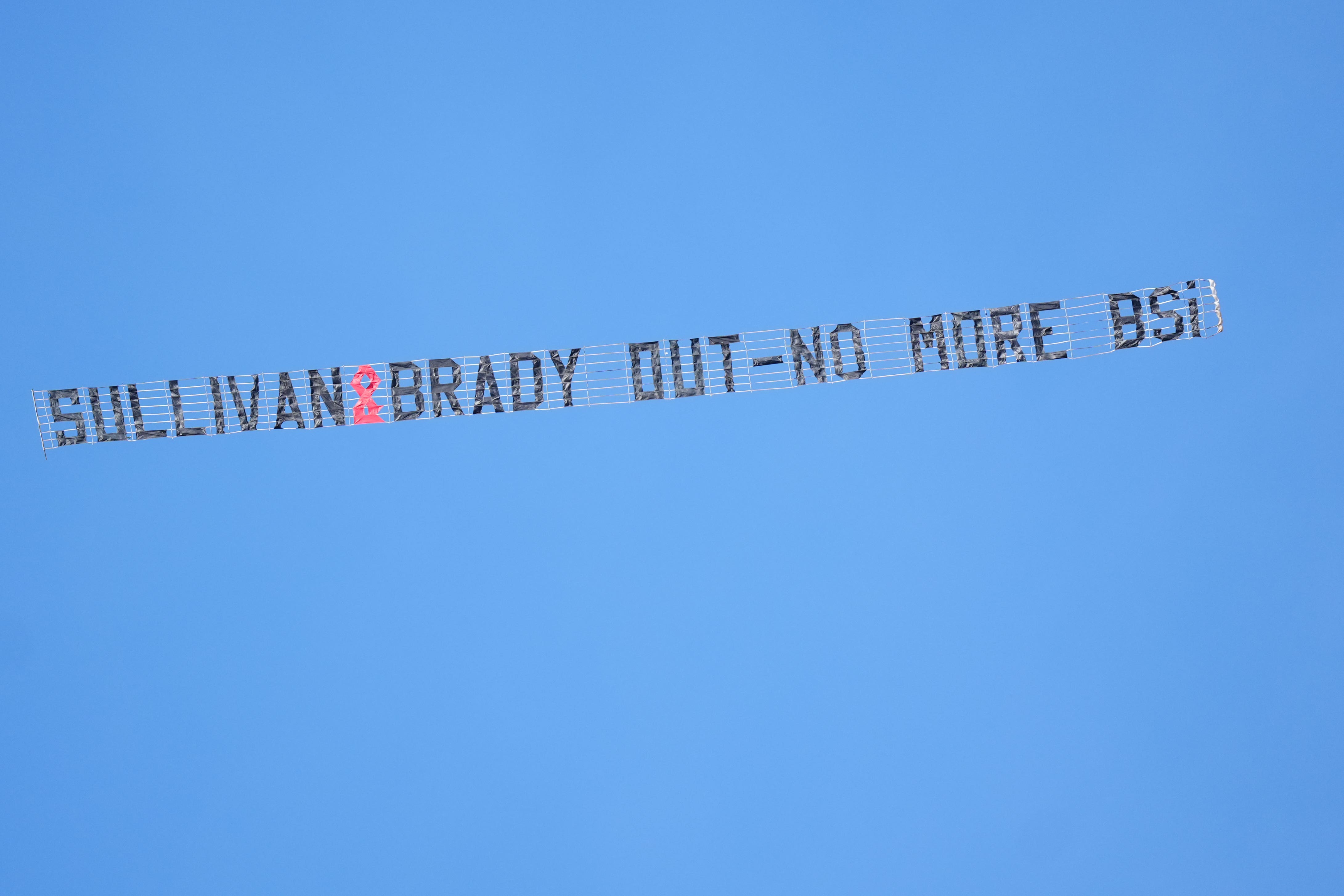 West Ham fans protested against the club’s ownership group during the game (Mike Egerton/PA)