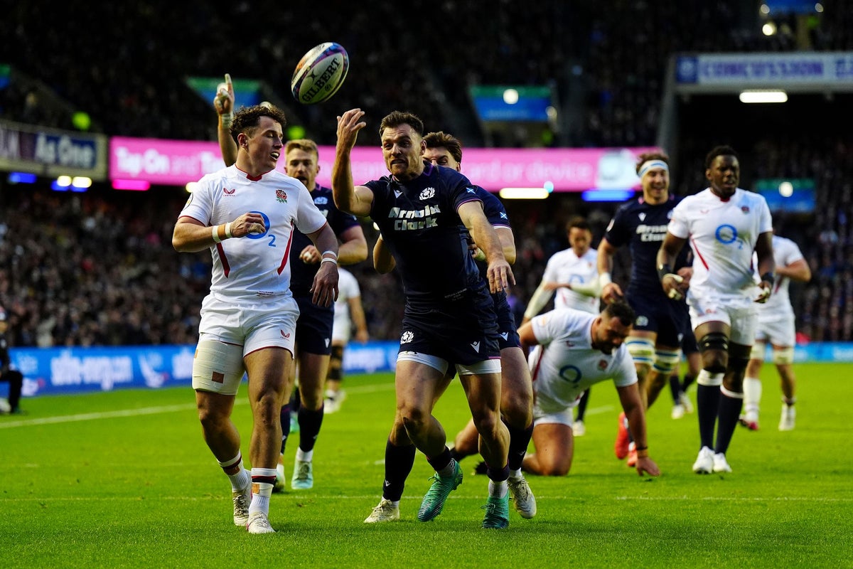 Scotland v England live: Flying Scots claim dominant Calcutta Cup win in Six Nations