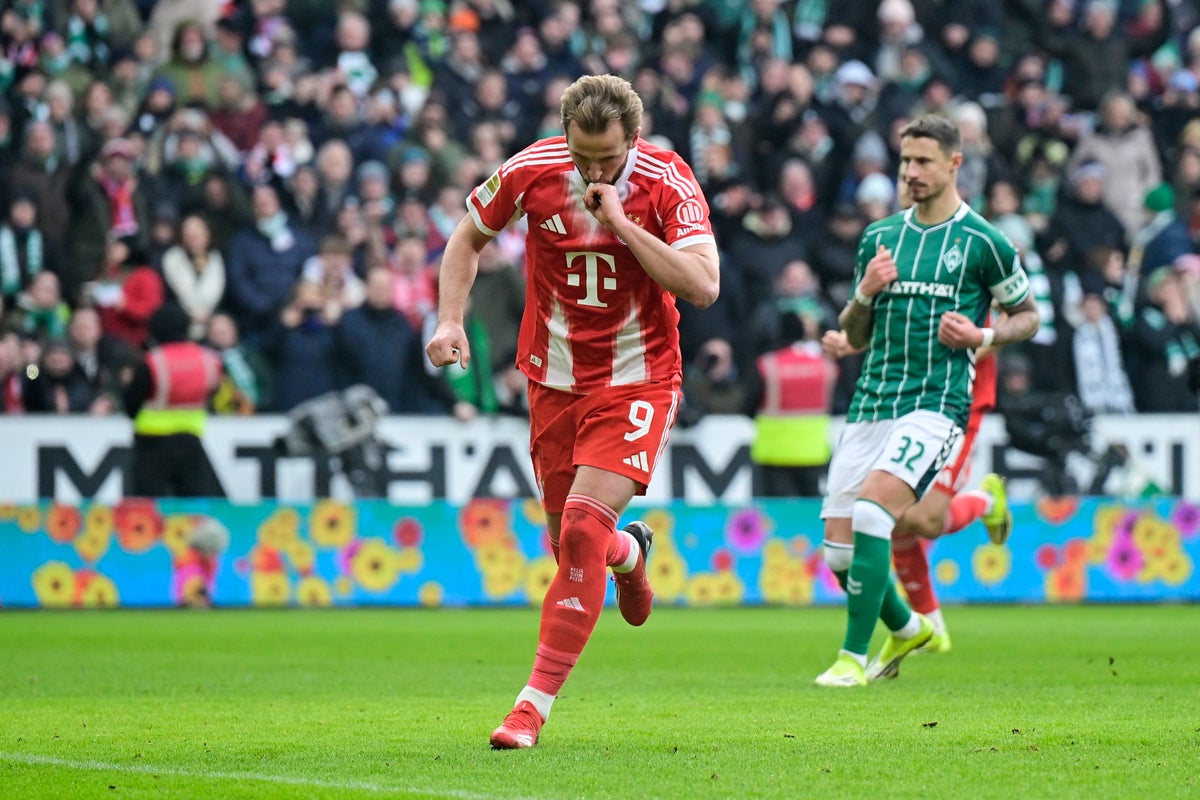 Harry Kane scores 500th career goal as Bayern Munich maintain lead at top of Bundesliga – UK Times