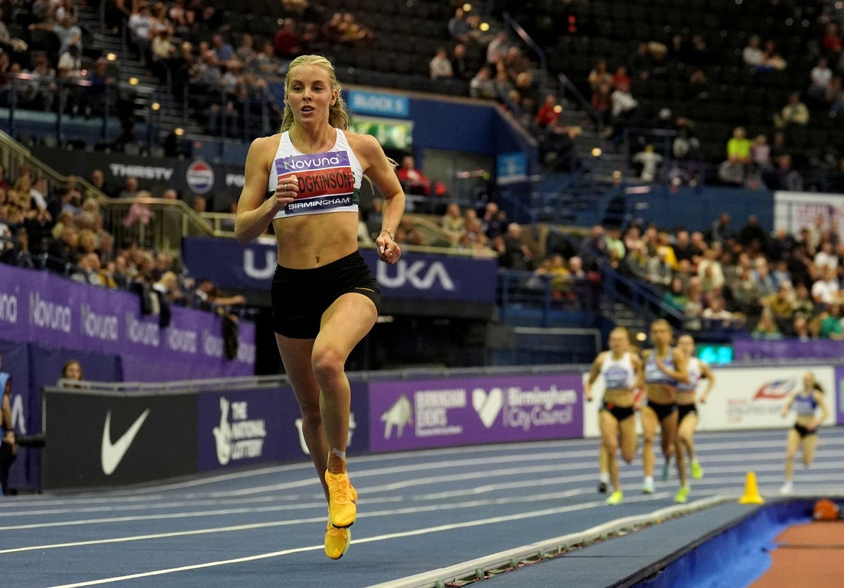 Keely Hodgkinson breaks British indoor 800m record before announcing surprise decision