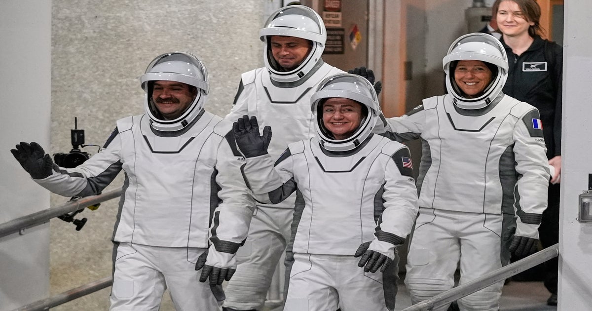 Four new astronauts arrive at the International Space Station to replace  NASA's evacuated crew | The Independent
