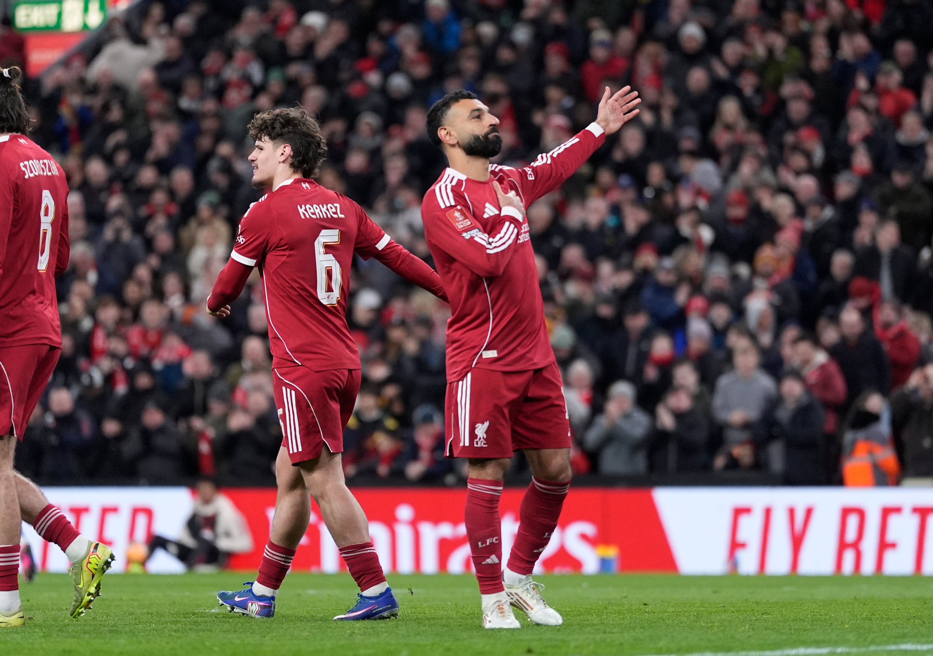 Mohamed Salah’s penalty was his first goal against an English club since 1 Novemebr