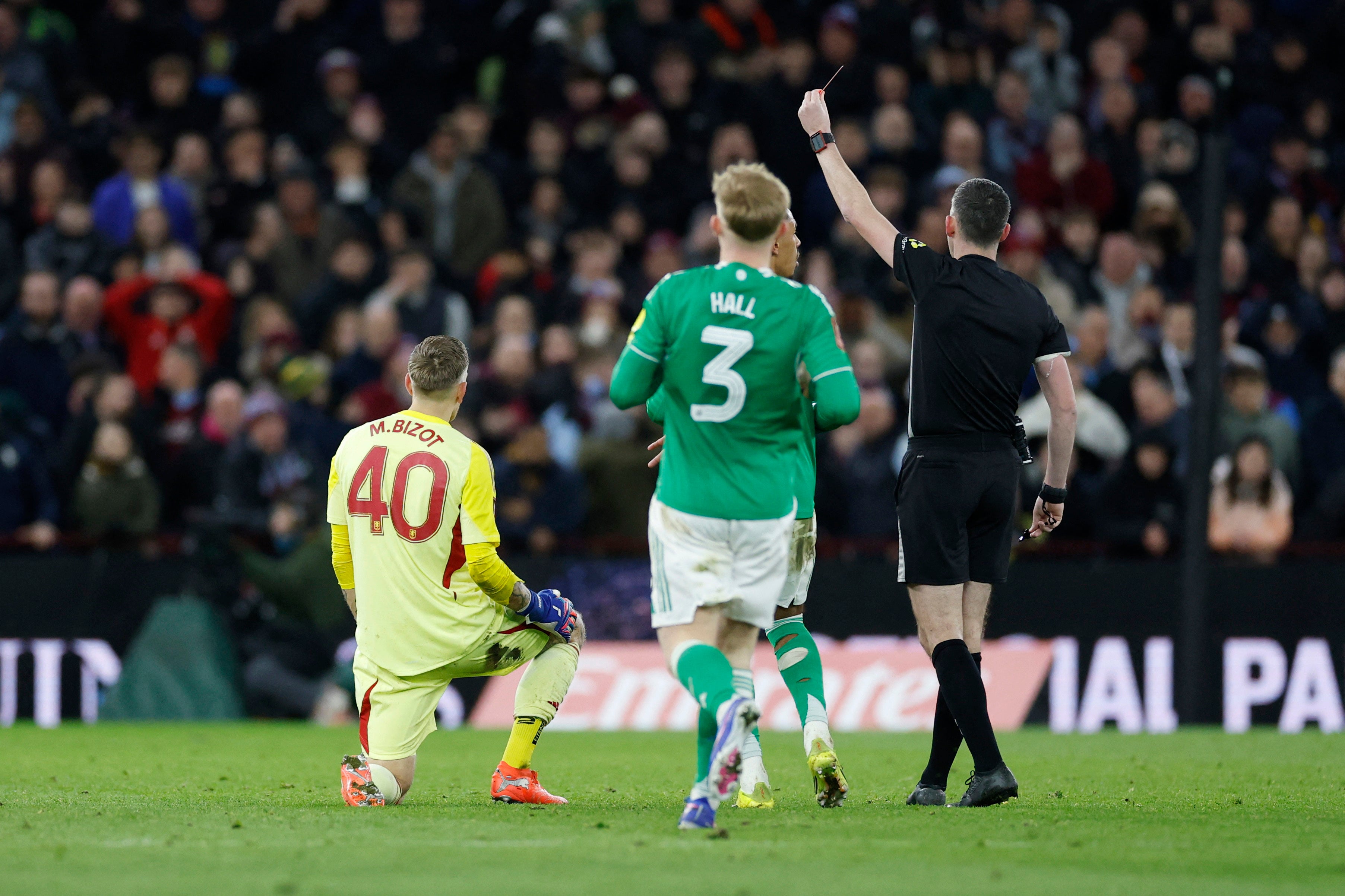 Kavanagh did get the decision to send off Marco Bizot correct