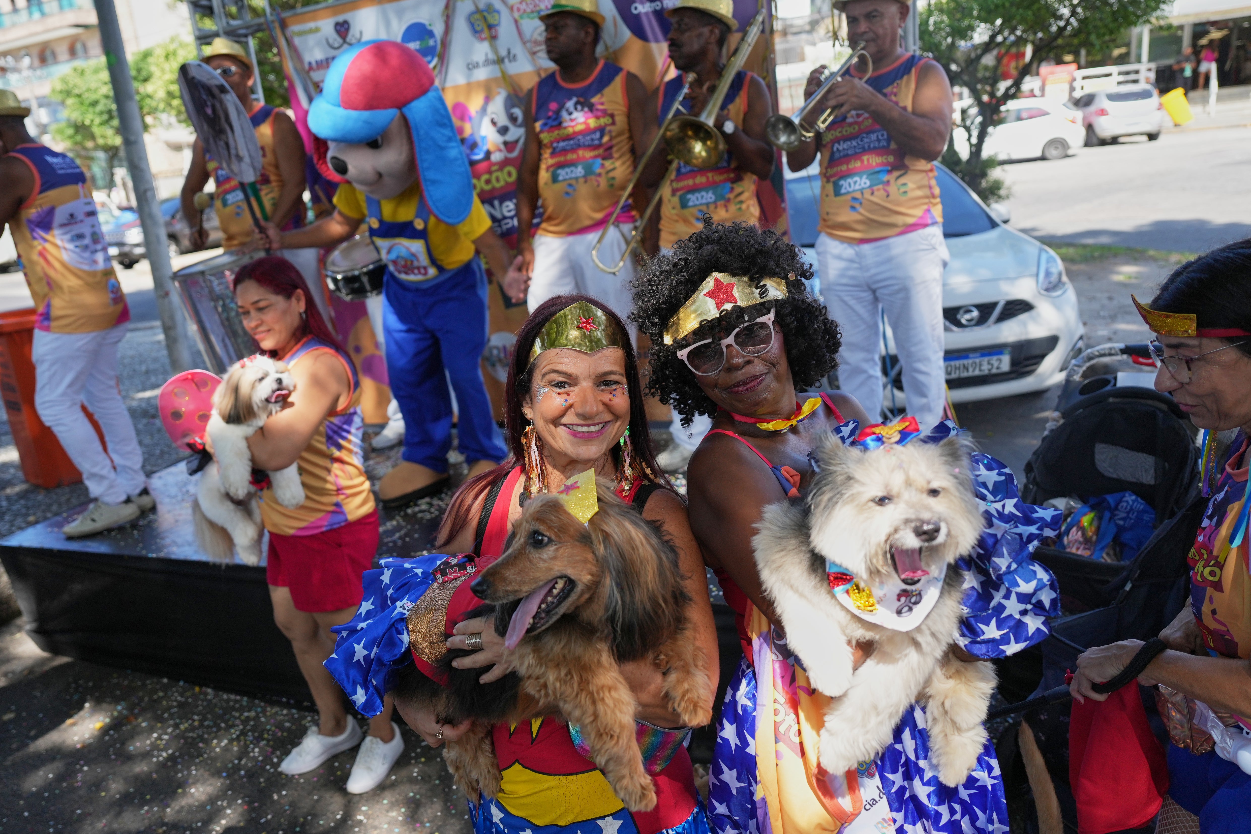 BRASIL-CARNAVAL-PERROS