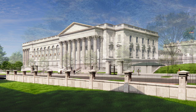 <p>The White House has submitted the most detailed plans yet on Donald Trump’s lavish $400 million ballroom projects</p>