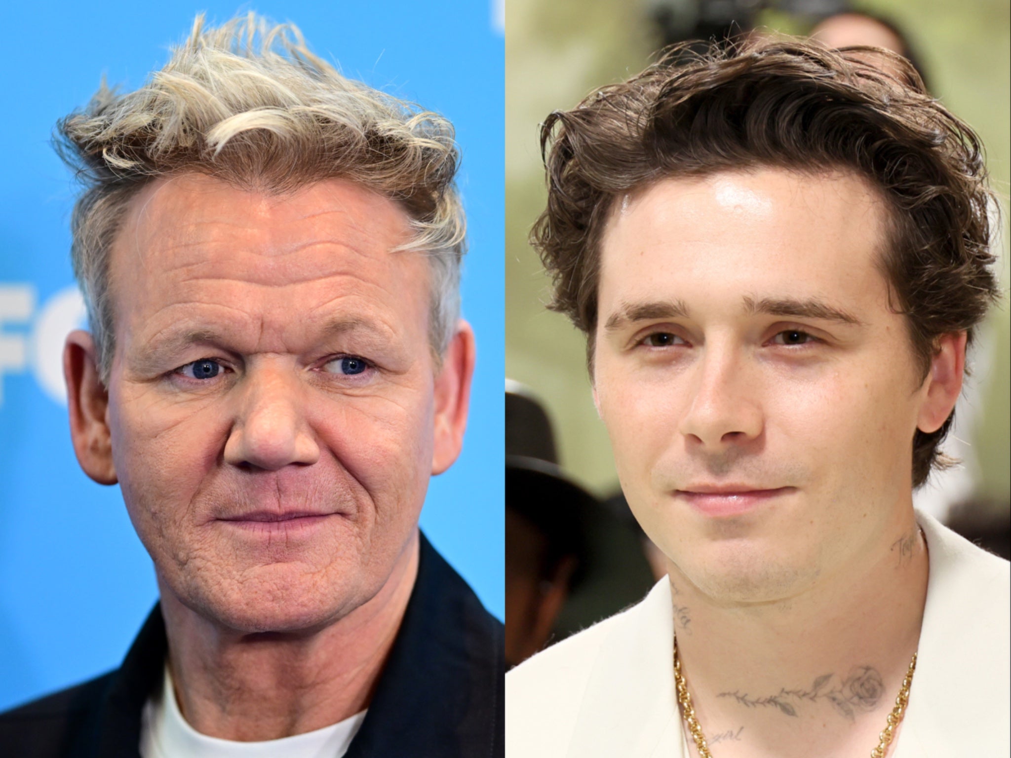 Gaordon Ramsay said he ‘loves’ Brooklyn Beckham but told him to ‘remember’ where he came from