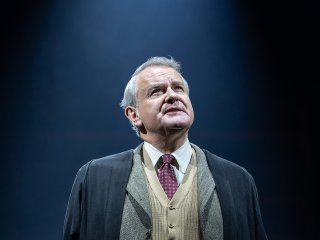 <p>Hugh Bonneville as CS Lewis in ‘Shadowlands’</p>